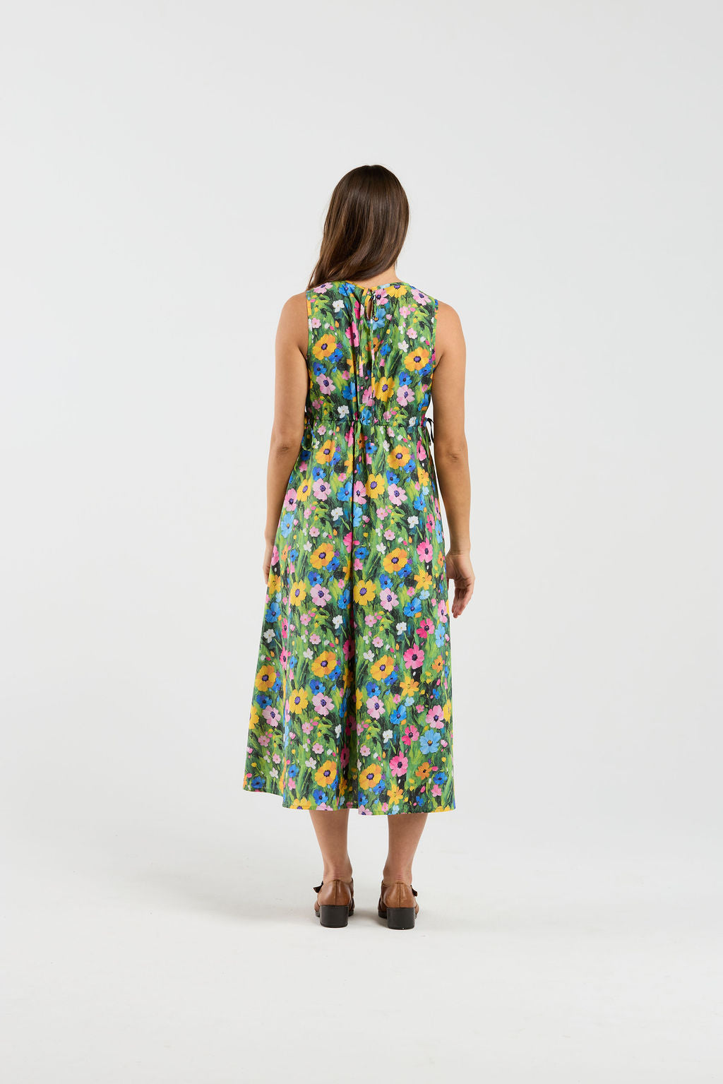 Cintrana Dress - Floraburst