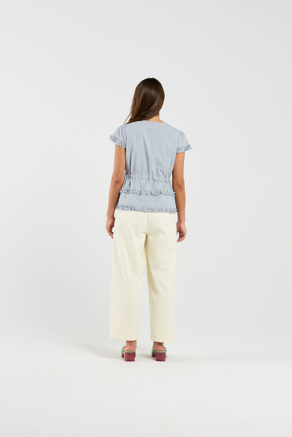 Gabby Top - Stonewash
