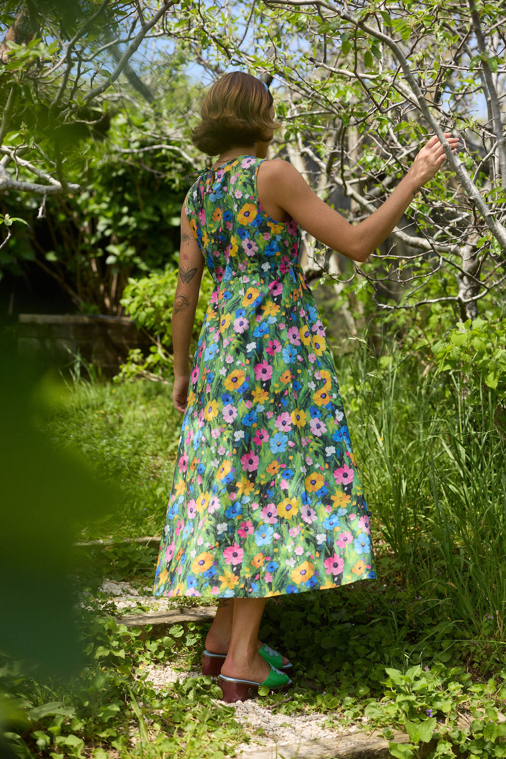 Cintrana Dress - Floraburst