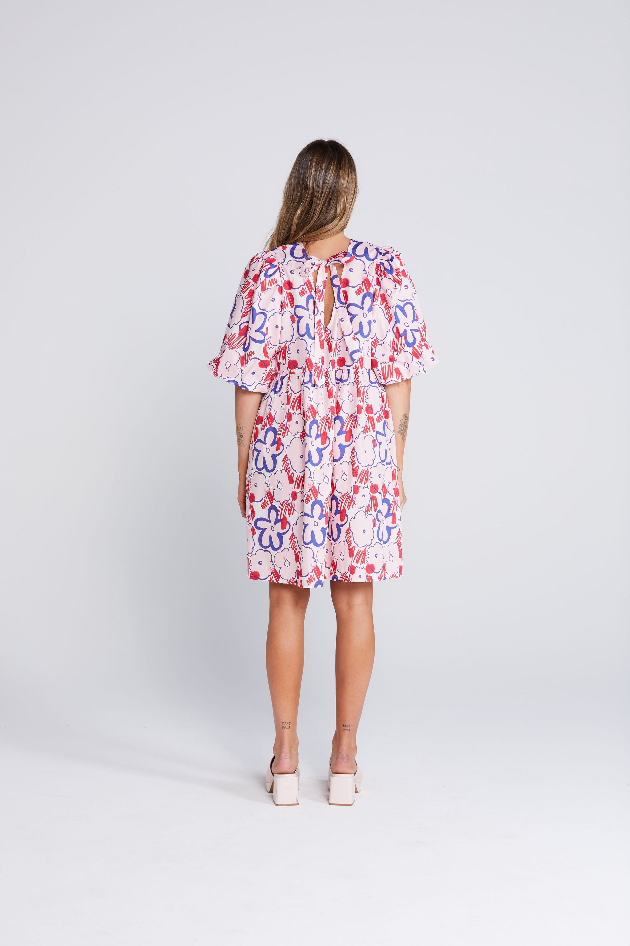 Coming Soon - Spin Dress - Squiggle Bloom