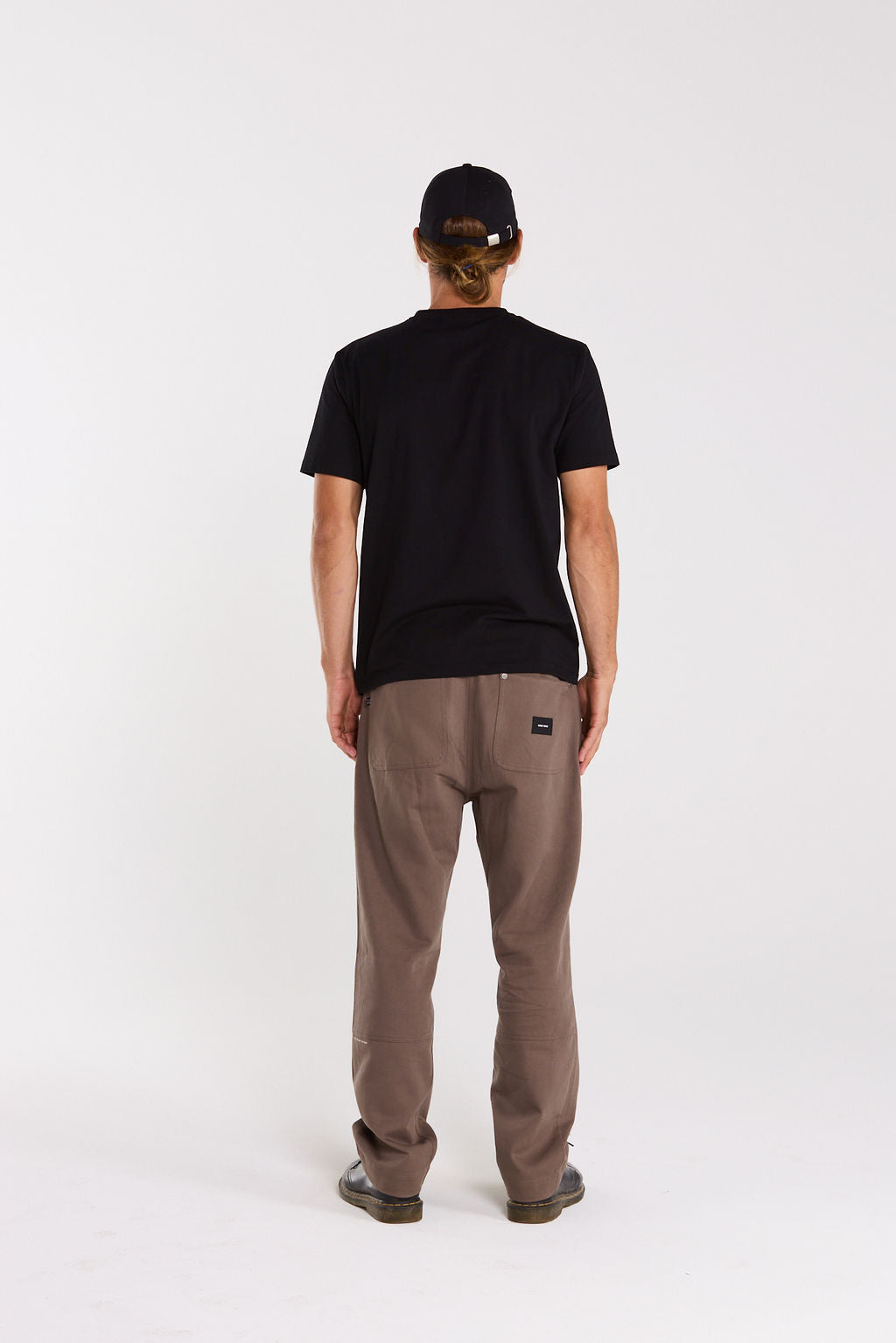 Base Tee - Black Cubed