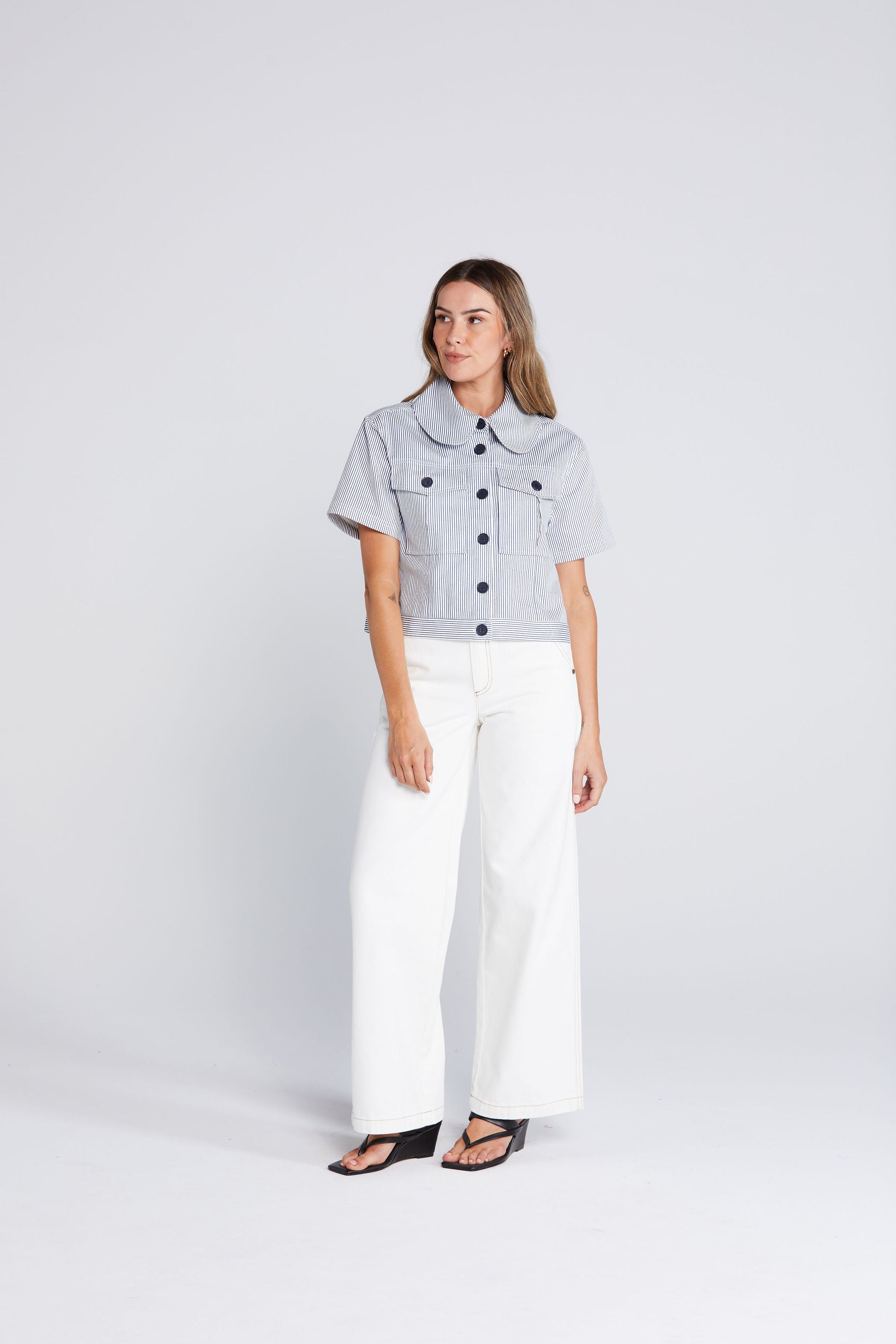 Zephrya Top - Seaside Stripe
