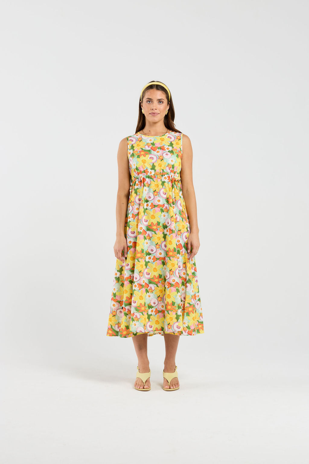 Cintrana Dress - Fruit Salad Floral
