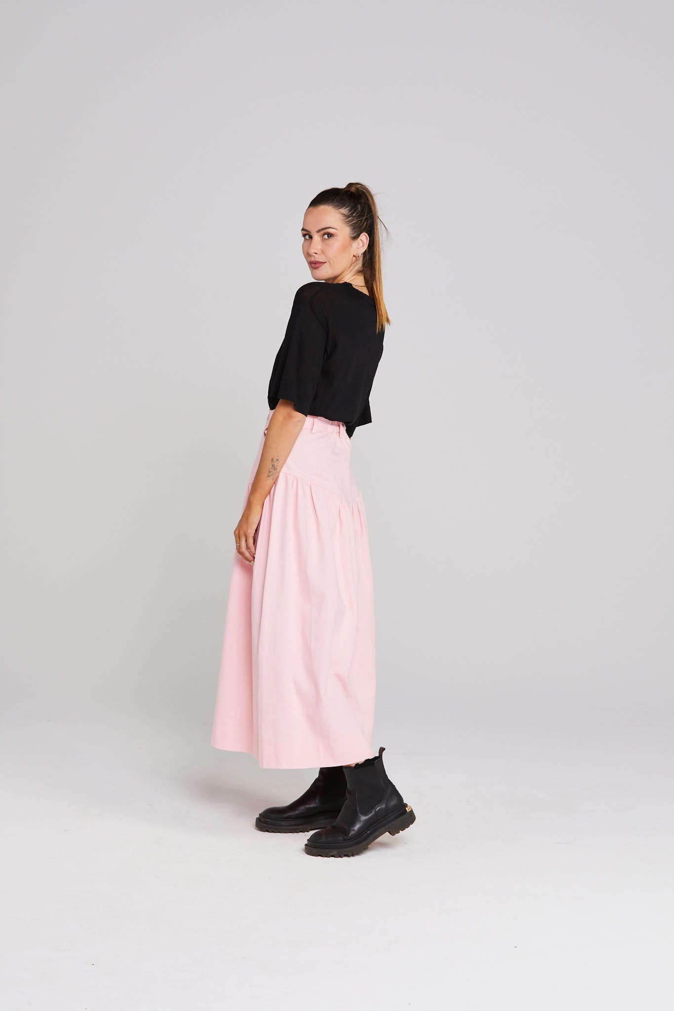 Zoey Skirt - Soft Pink