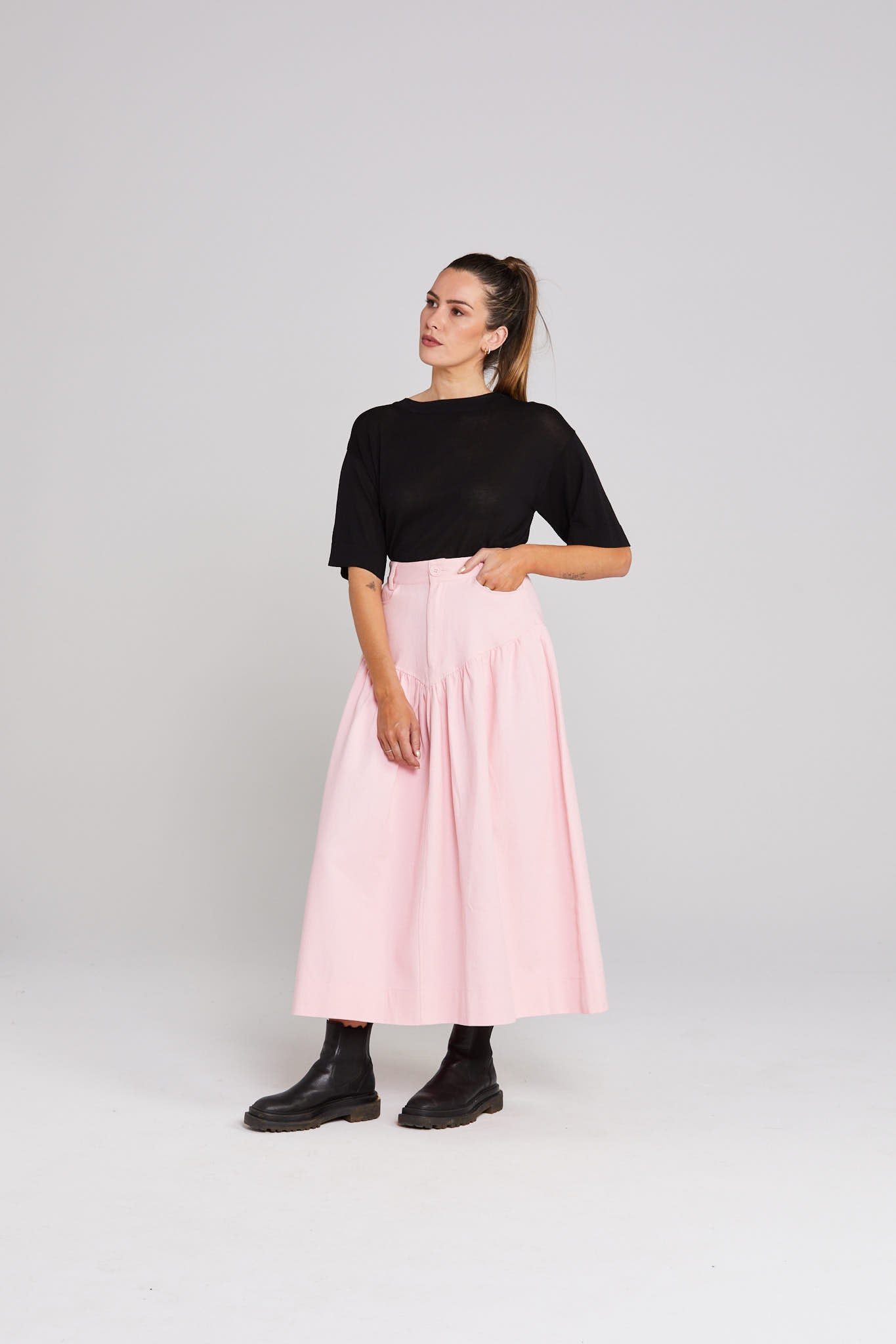 Zoey Skirt - Soft Pink