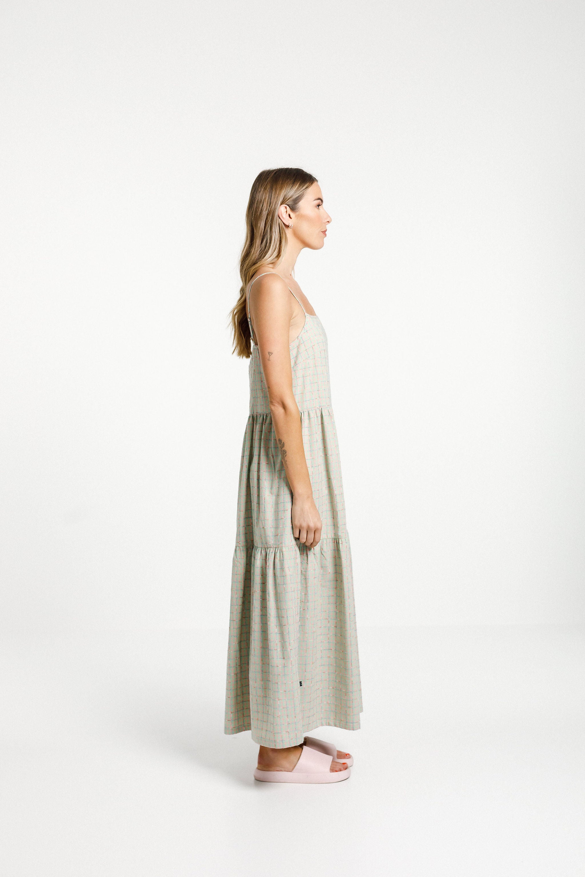 Ziggy Dress - Pink Apple