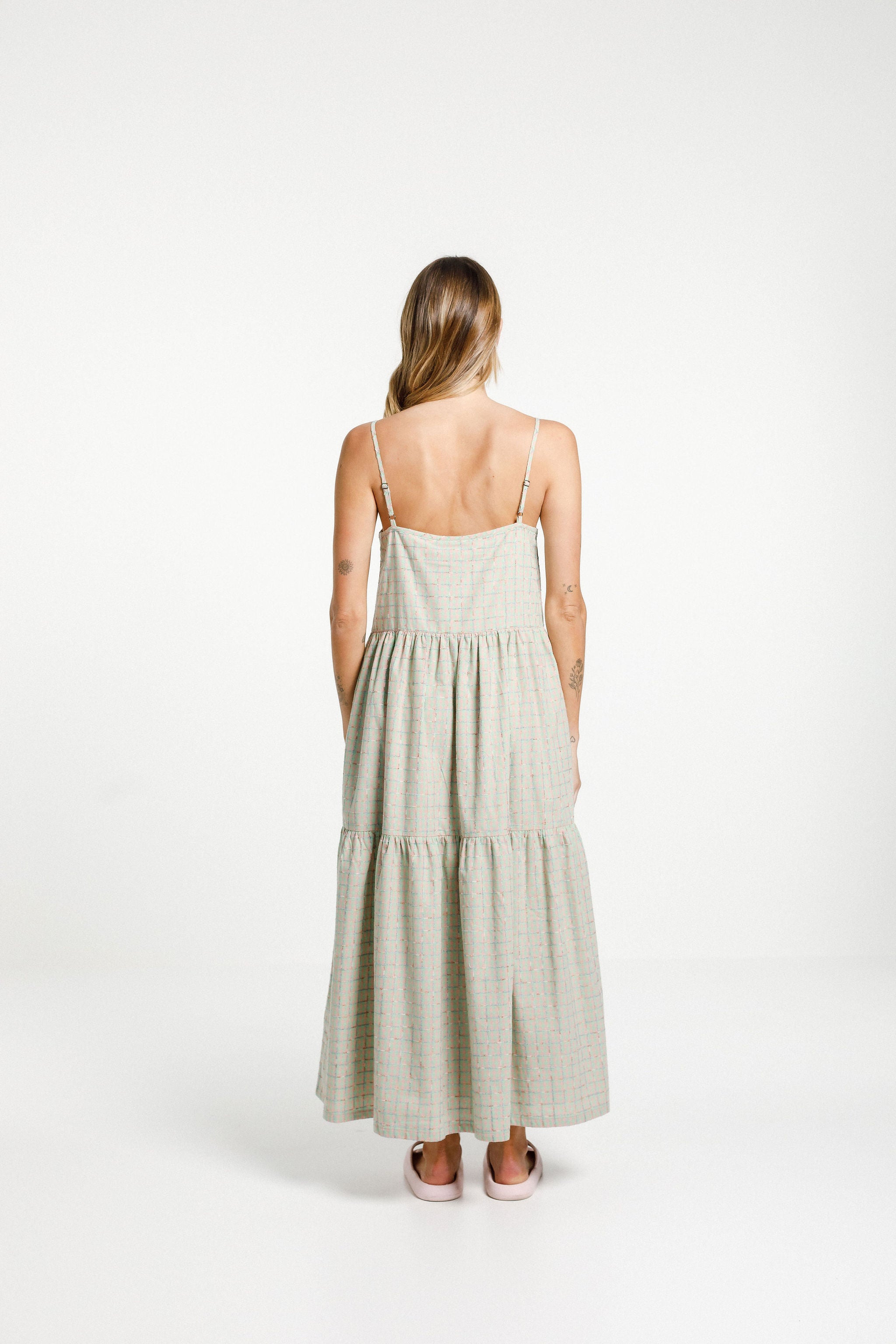 Ziggy Dress - Pink Apple