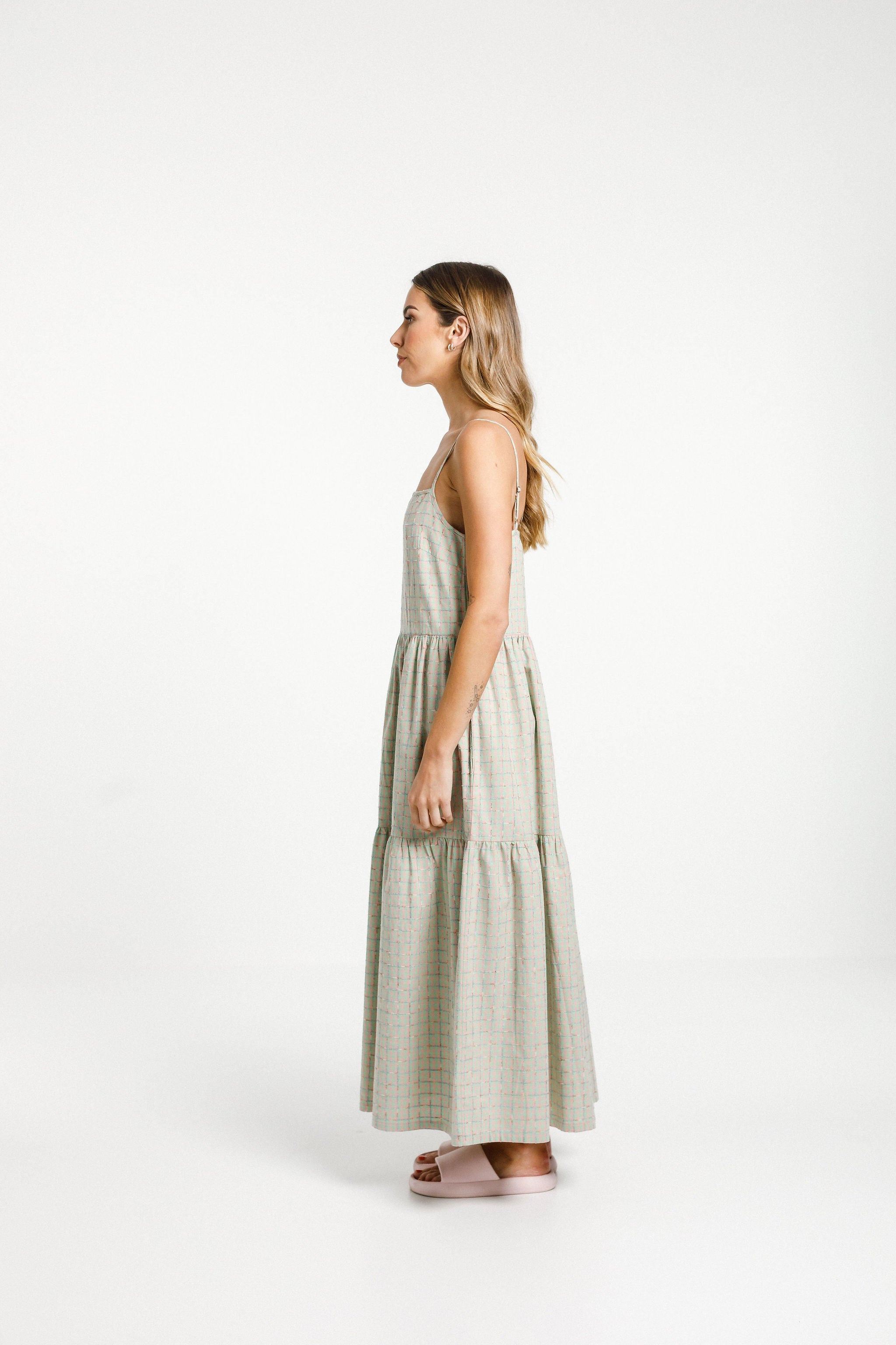 Ziggy Dress - Pink Apple