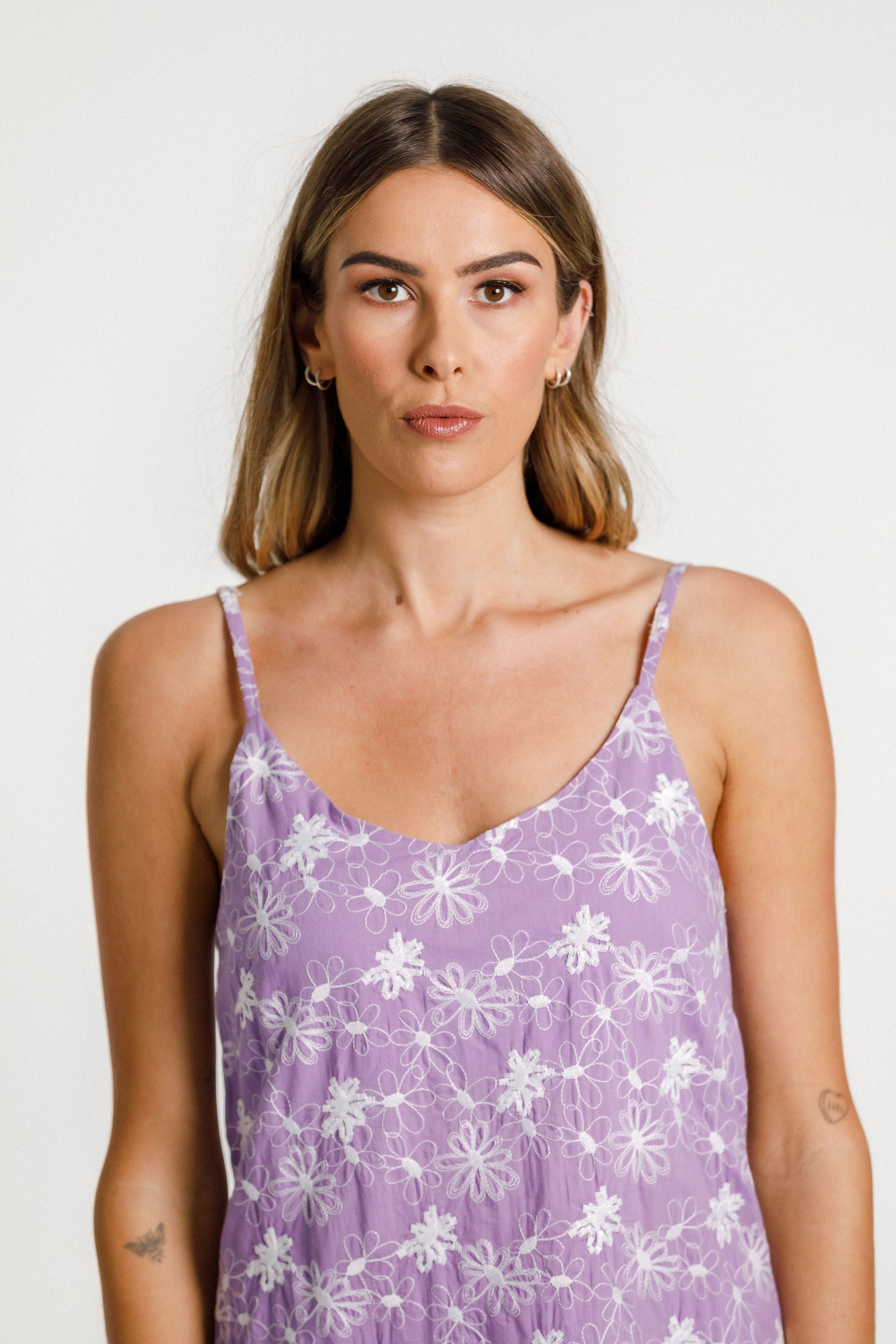 Isabella Dress - Wild Lilac