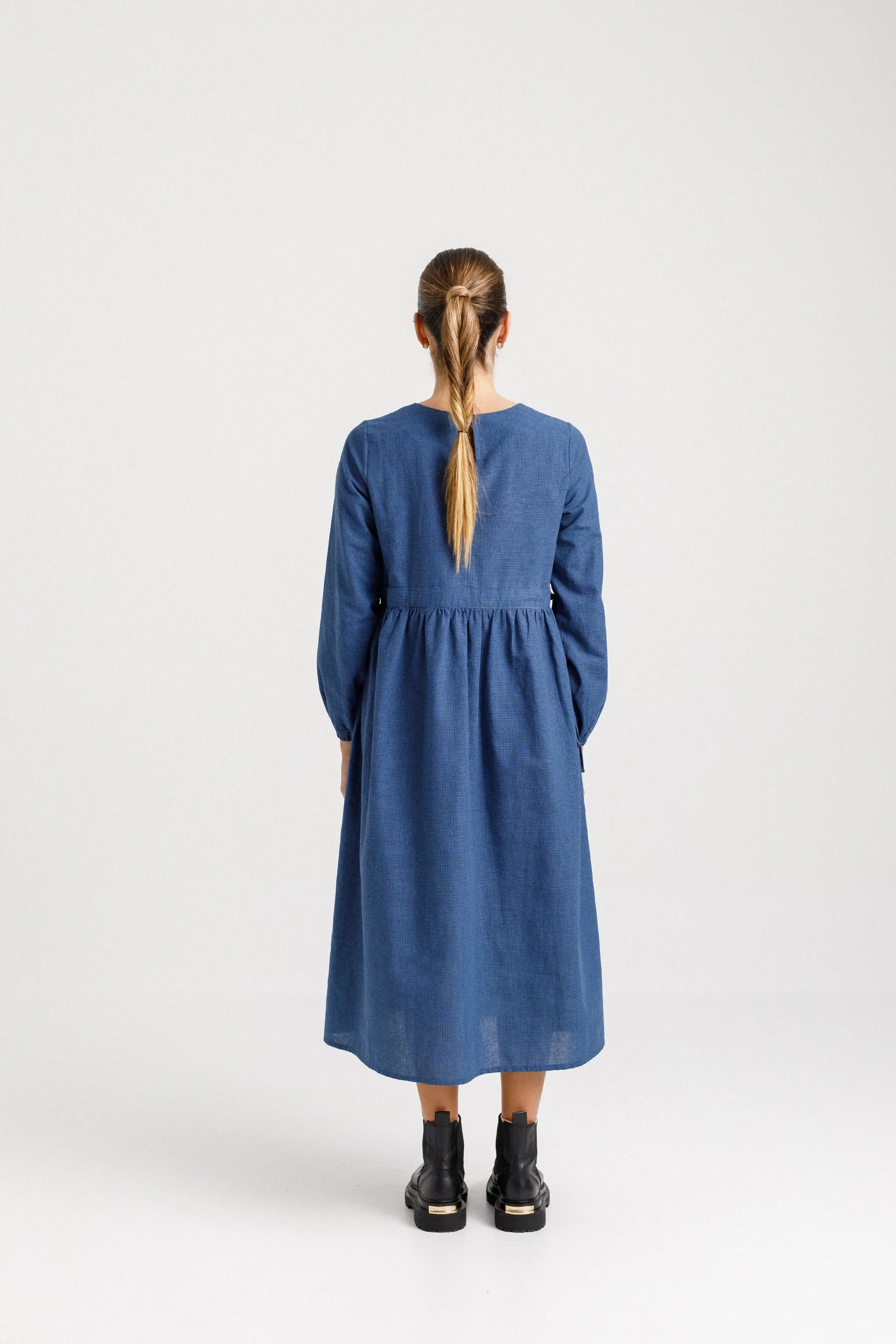 Nellie Dress - Night Blue