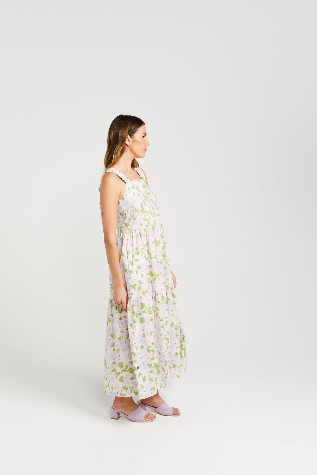 Ziggy-Zag Dress - Painted Garden
