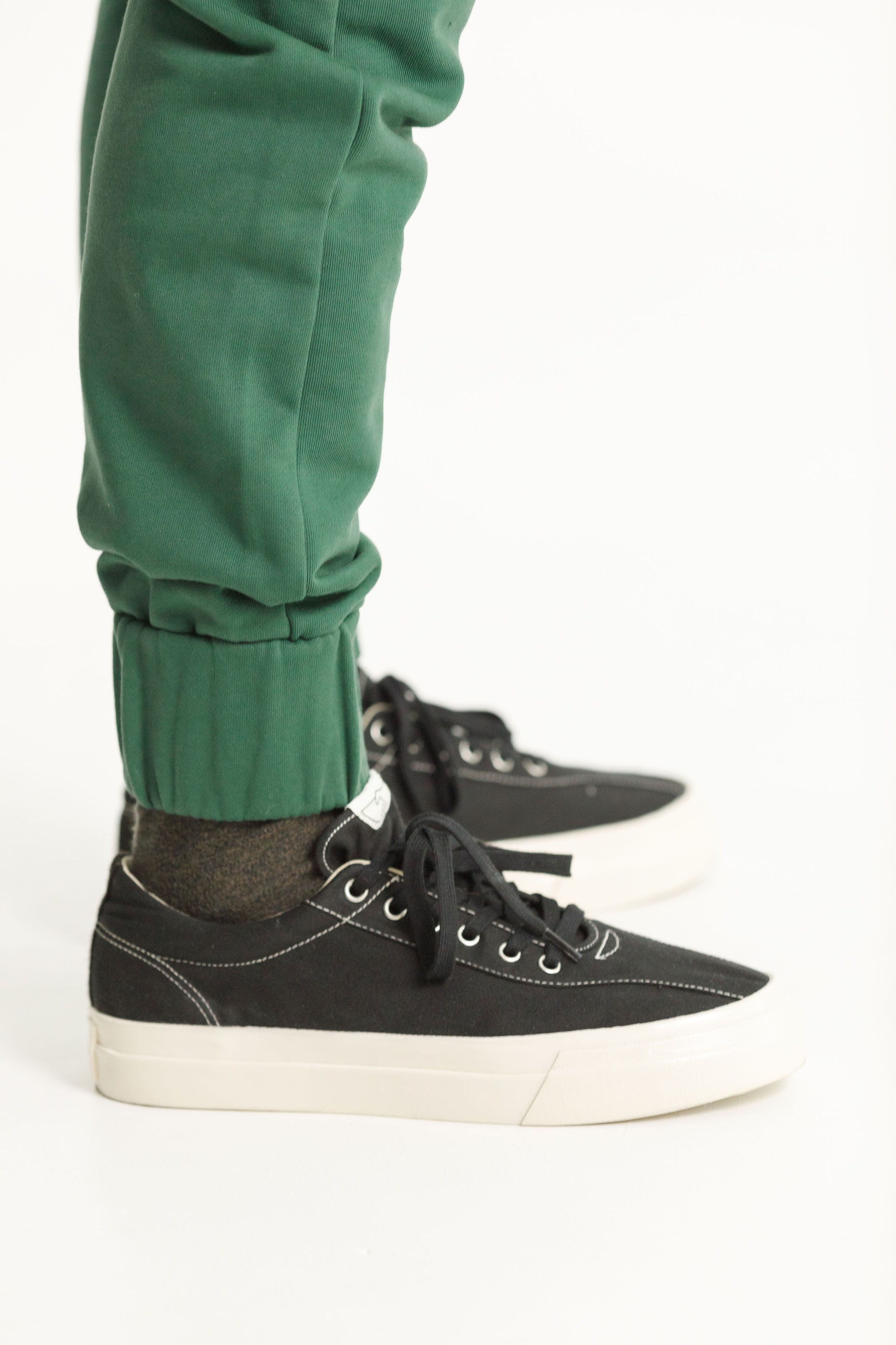 Fleece Para Pant - Pine Green