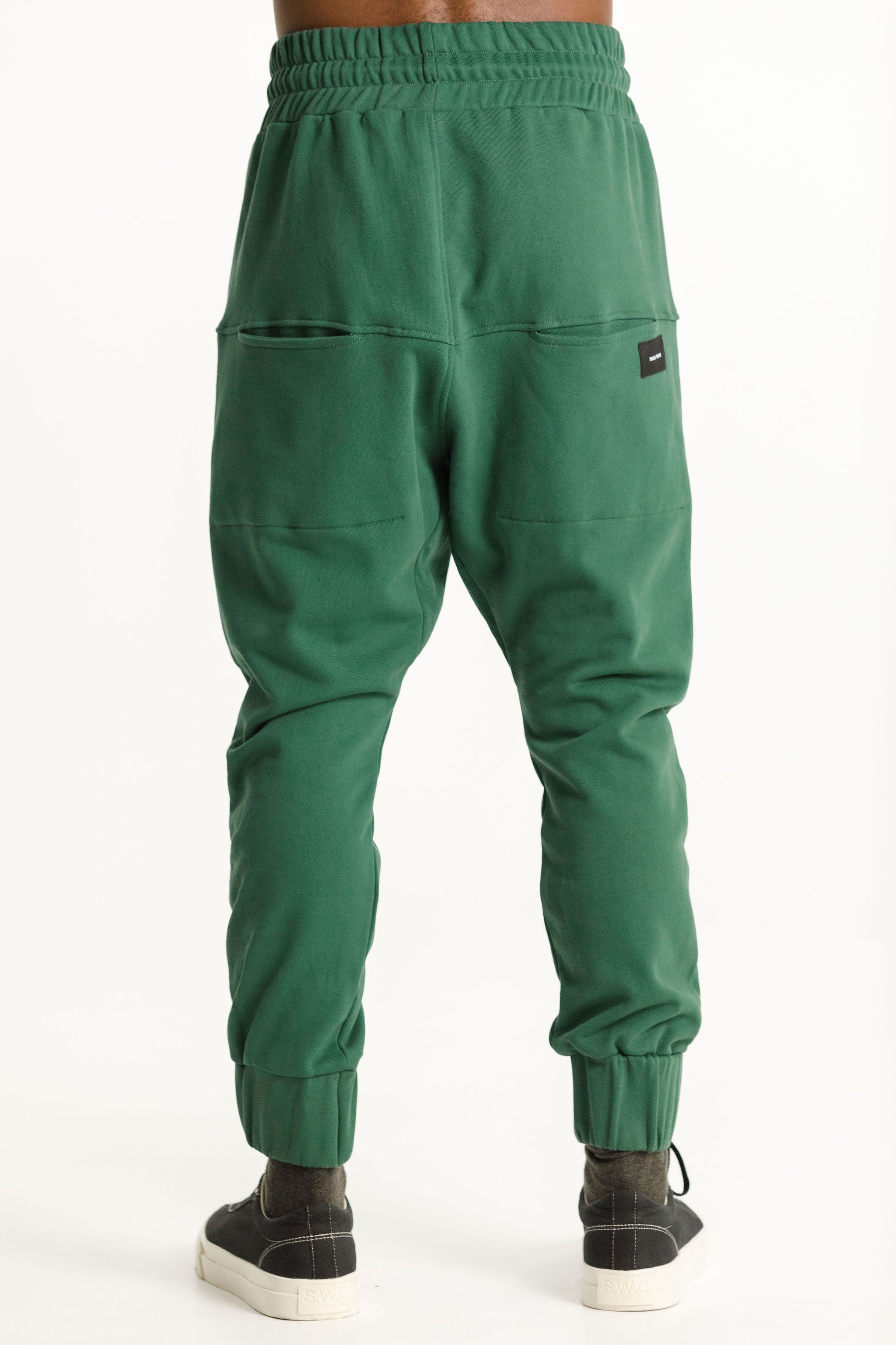 Fleece Para Pant - Pine Green
