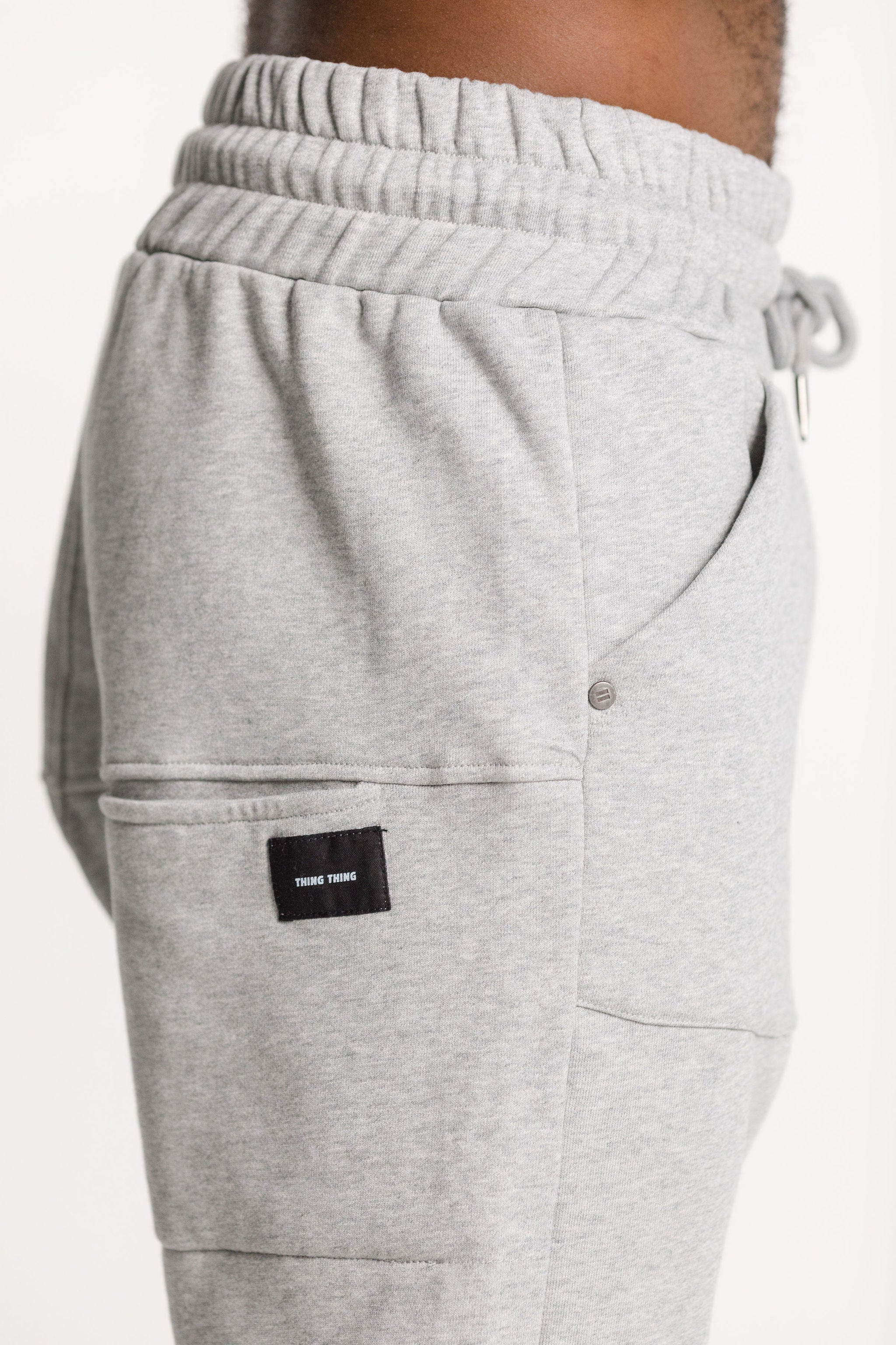 Fleece Para Pant - Grey Marle
