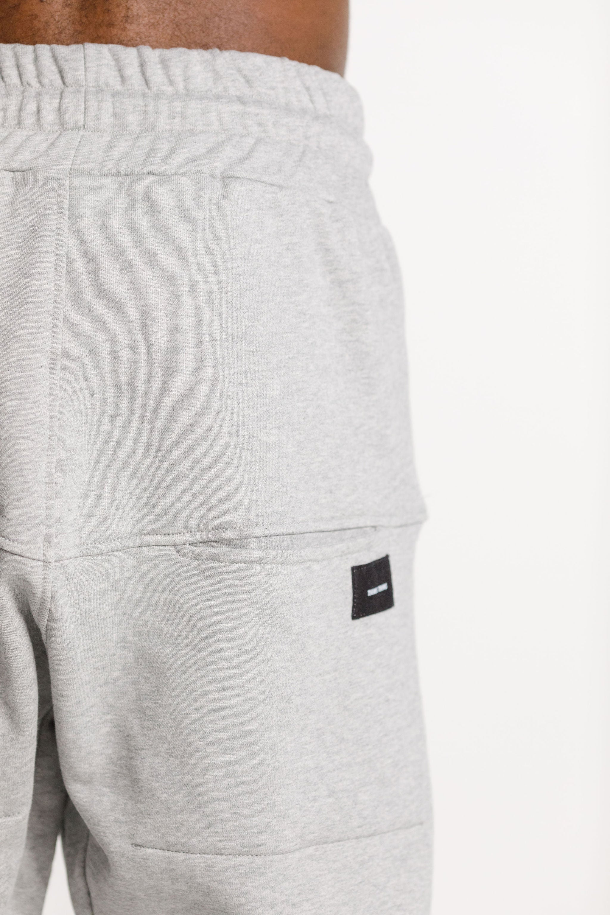 Fleece Para Pant - Grey Marle