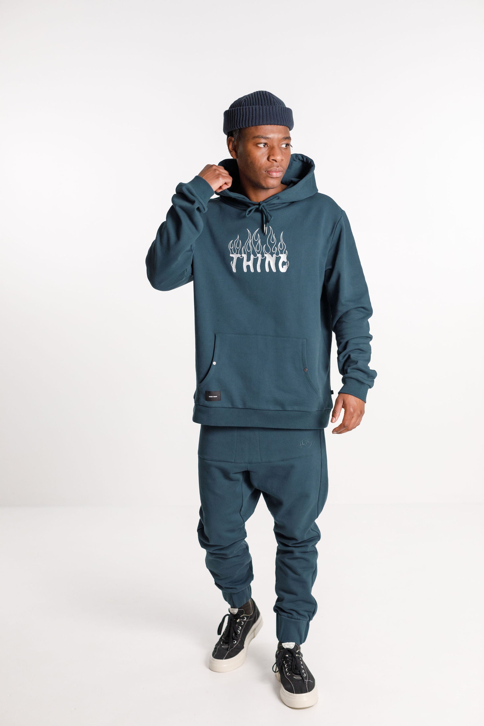 Fleece Para Pant - French Navy