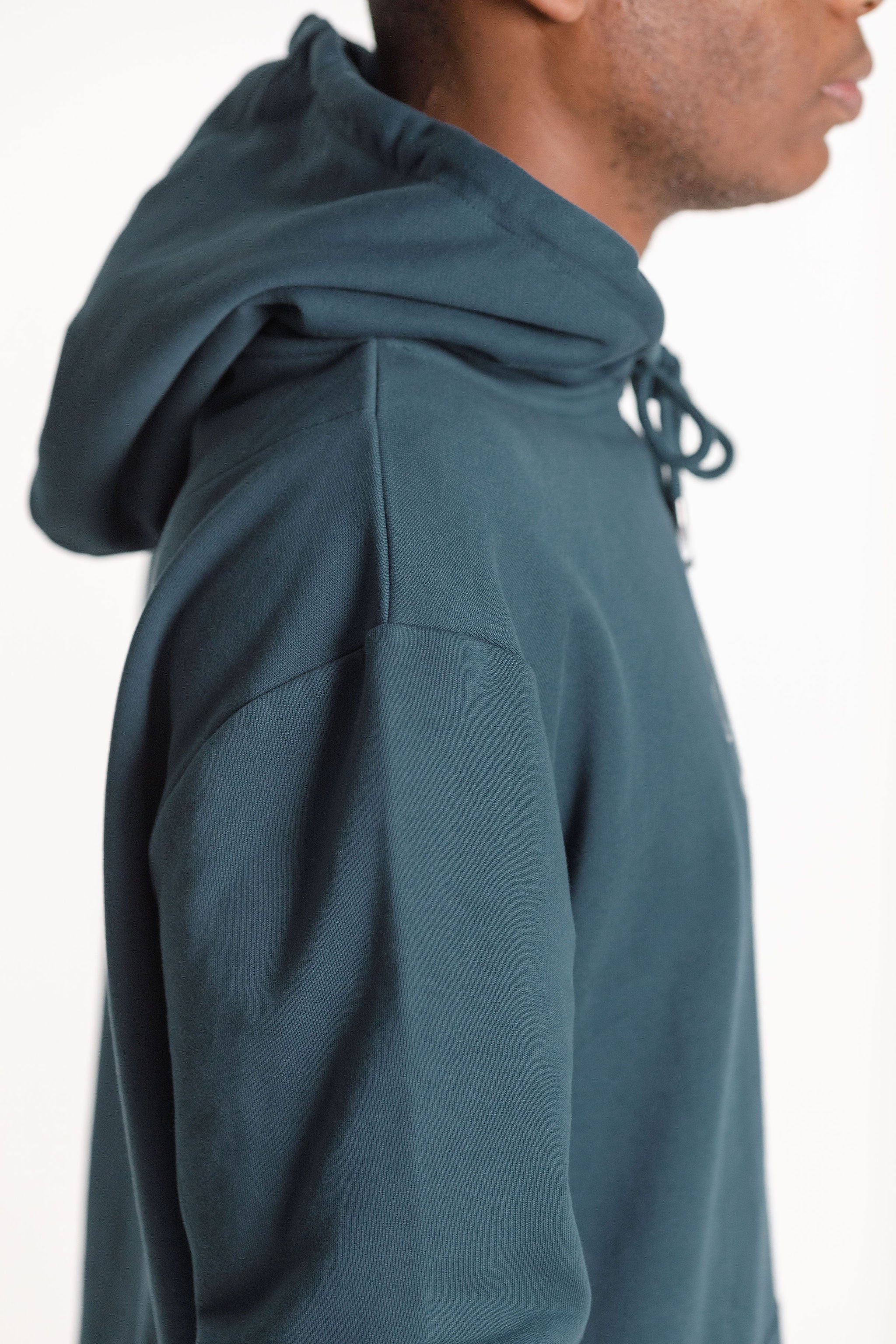 Title Hood - French Navy with Pyro Embroidery