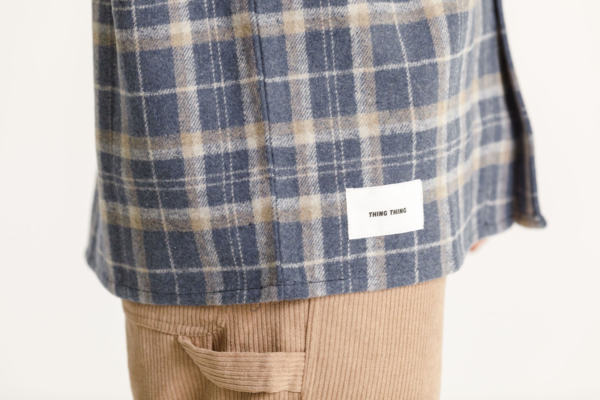 Buscemi Shirt  - Powder Blue Check