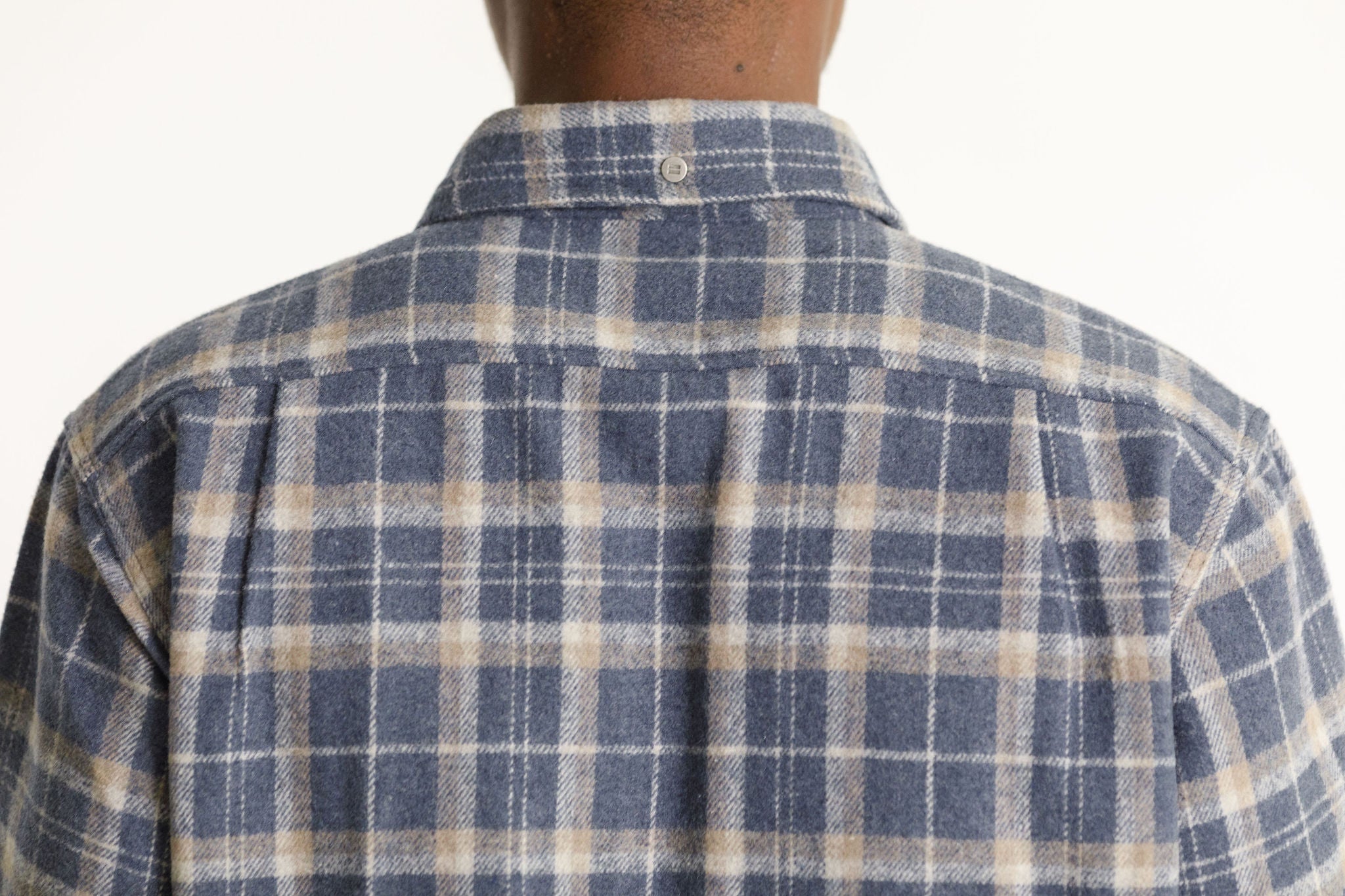 Buscemi Shirt  - Powder Blue Check