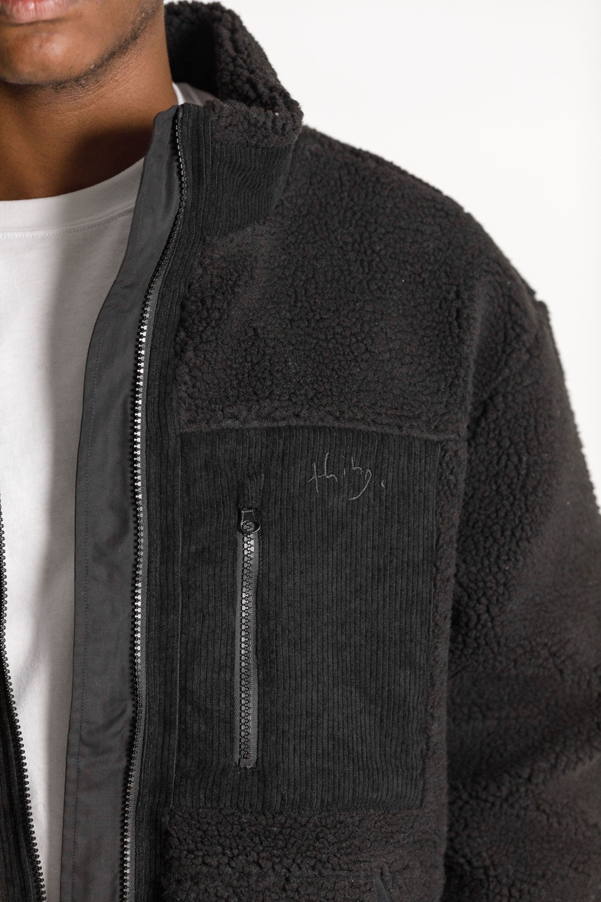 Sherpa Jacket - Black
