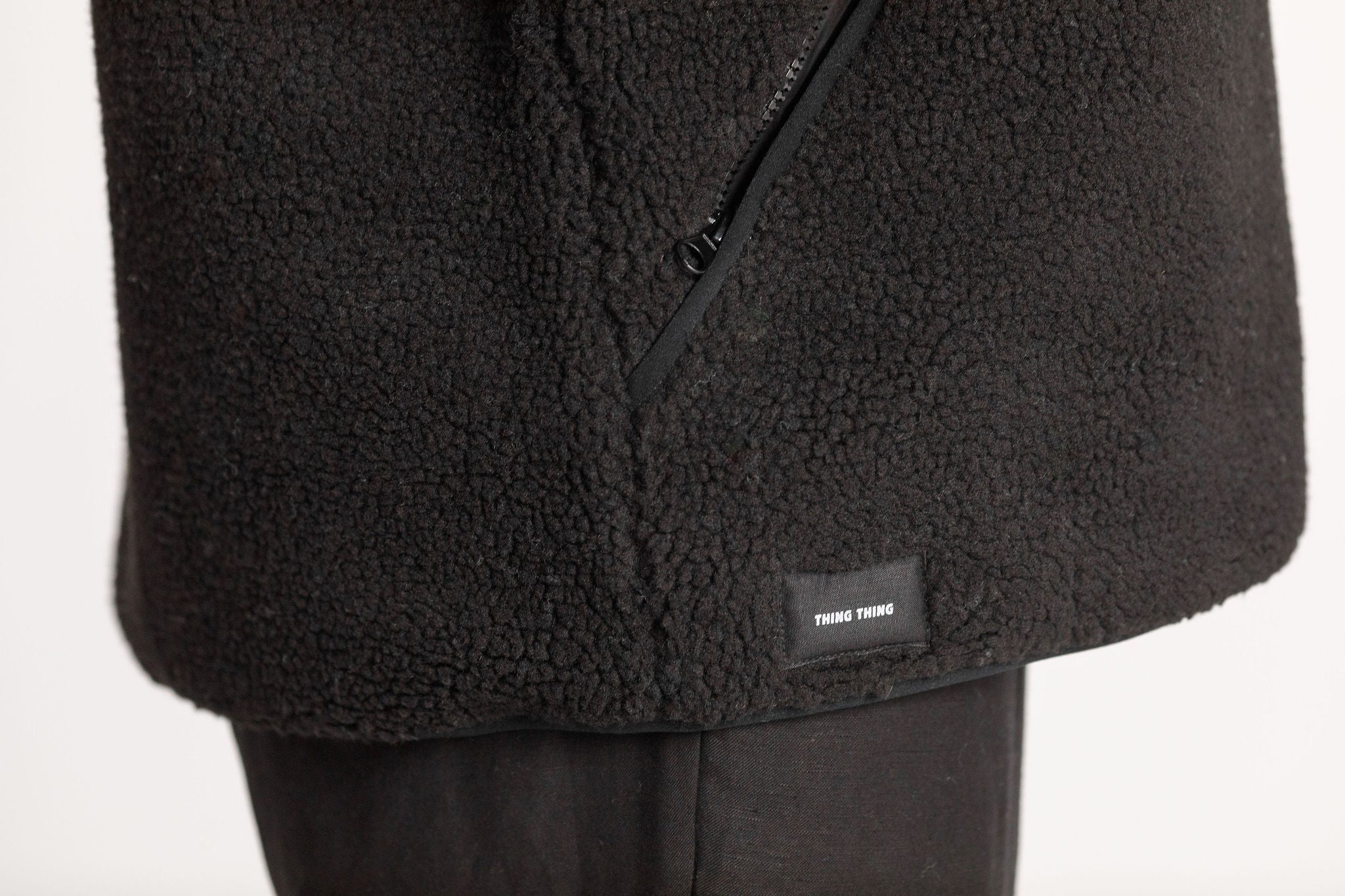 Sherpa Jacket - Sale - Black