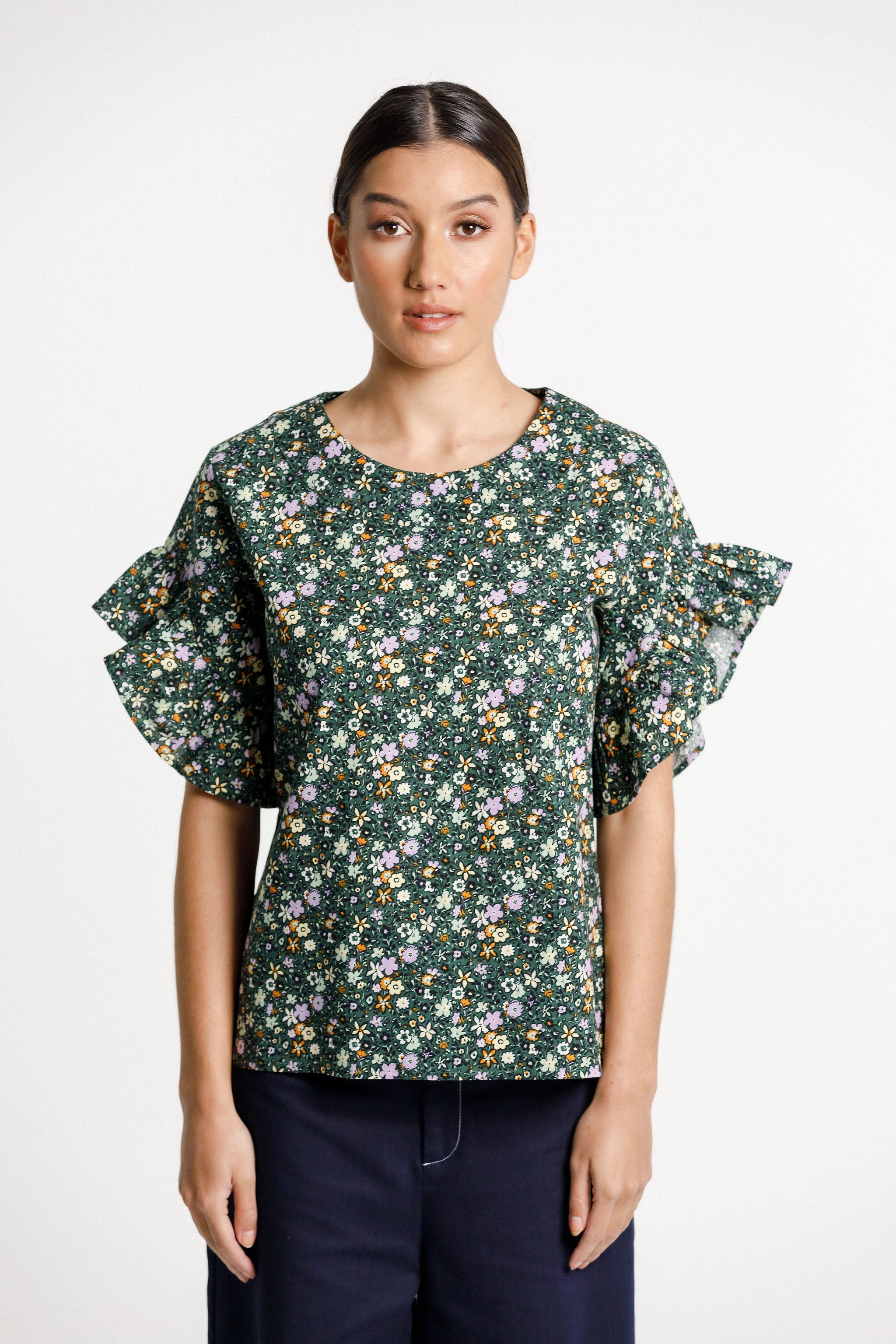 XO Top - Sale - Botanical