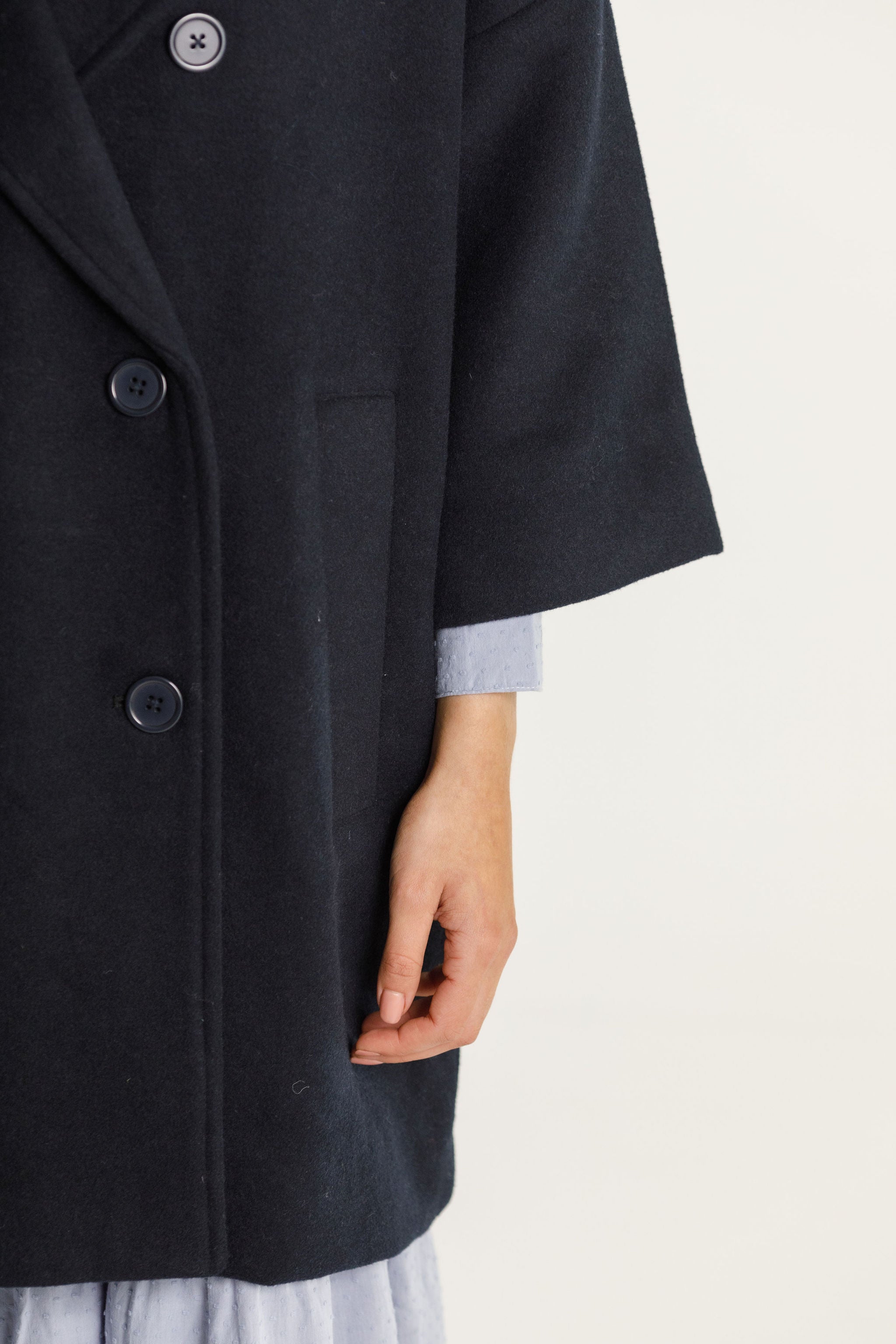 Trixie Coat - Moonlit Navy