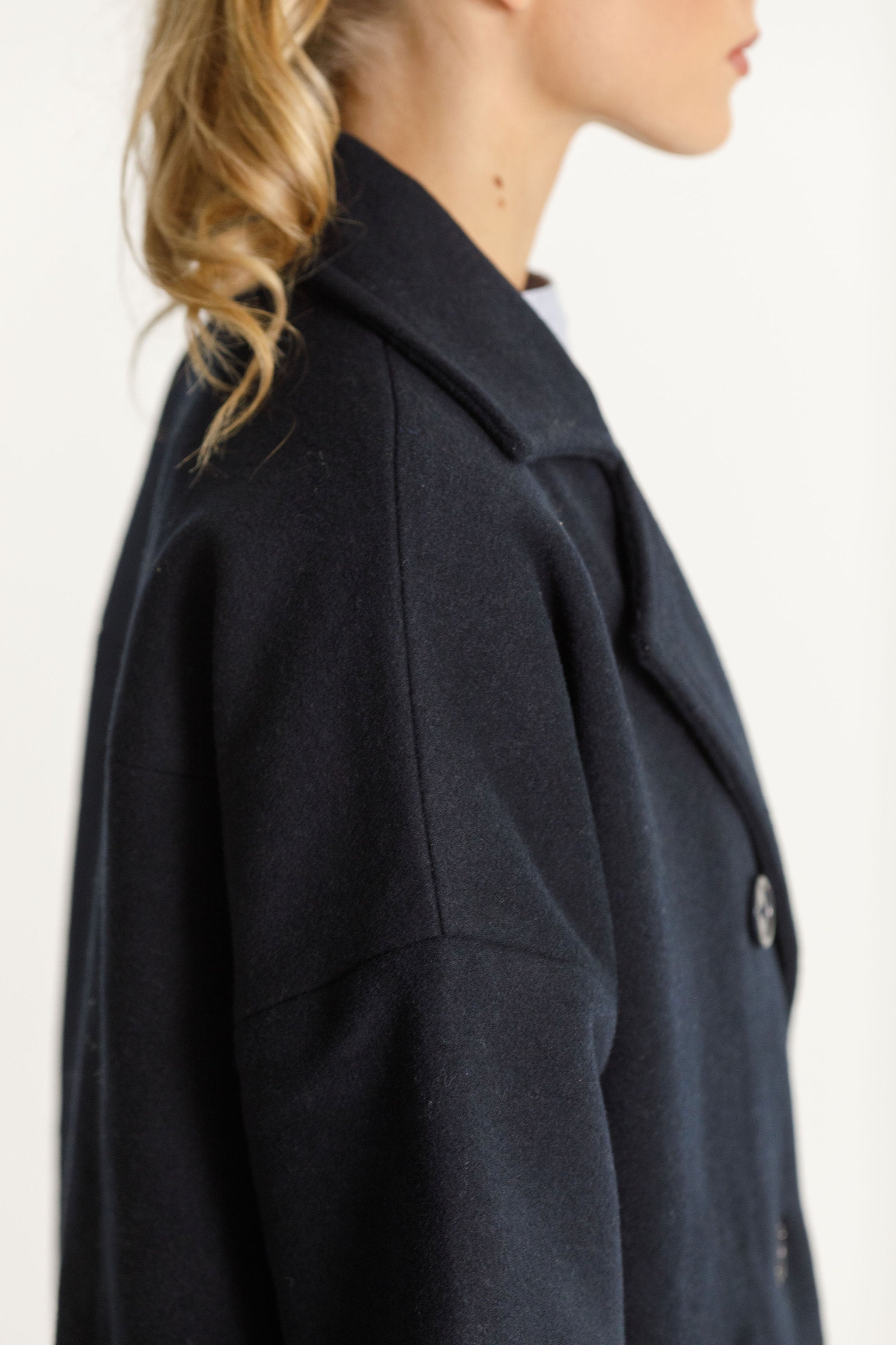 Trixie Coat - Moonlit Navy
