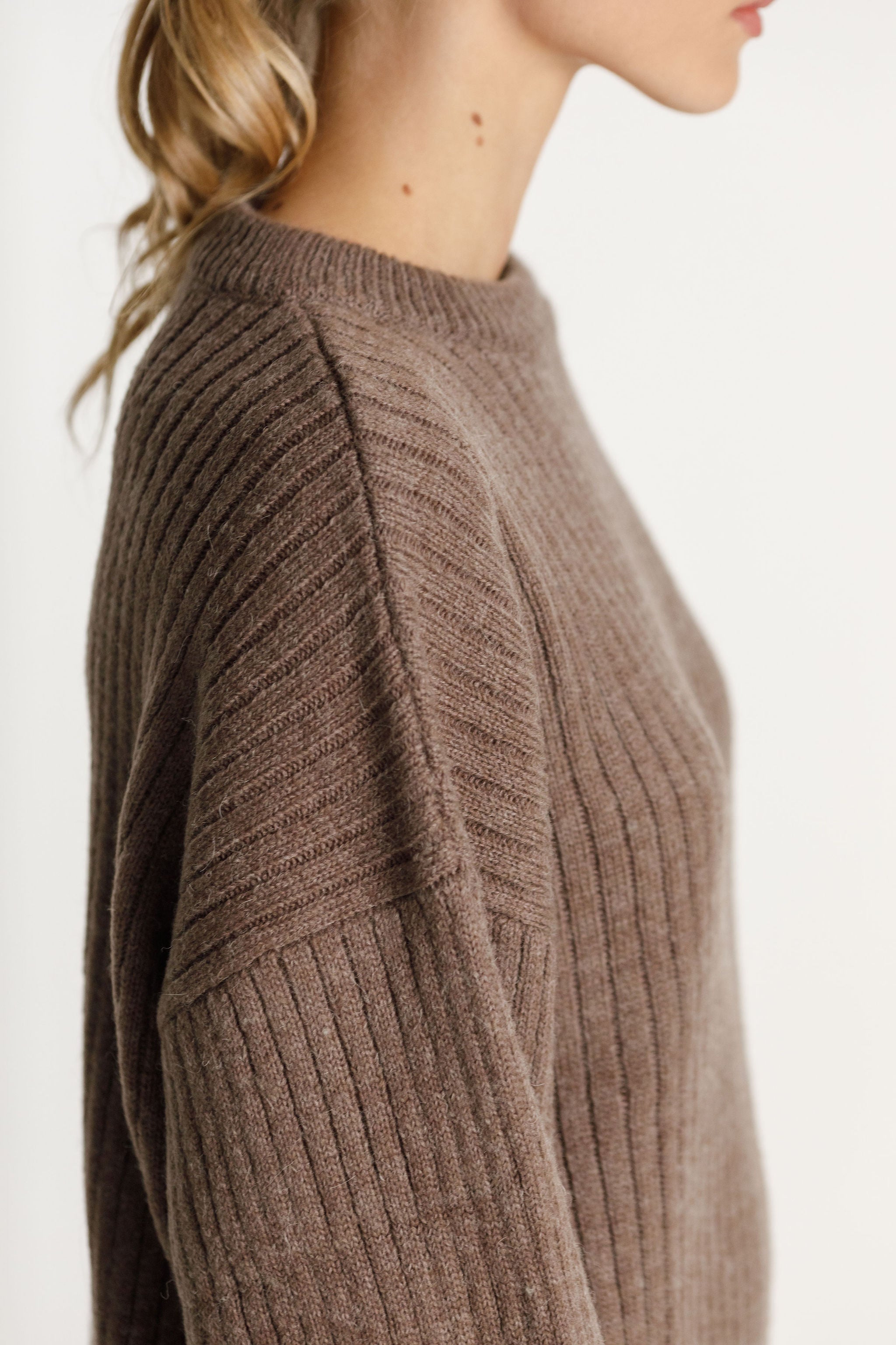 Emmie Knit - Sale - French Brown