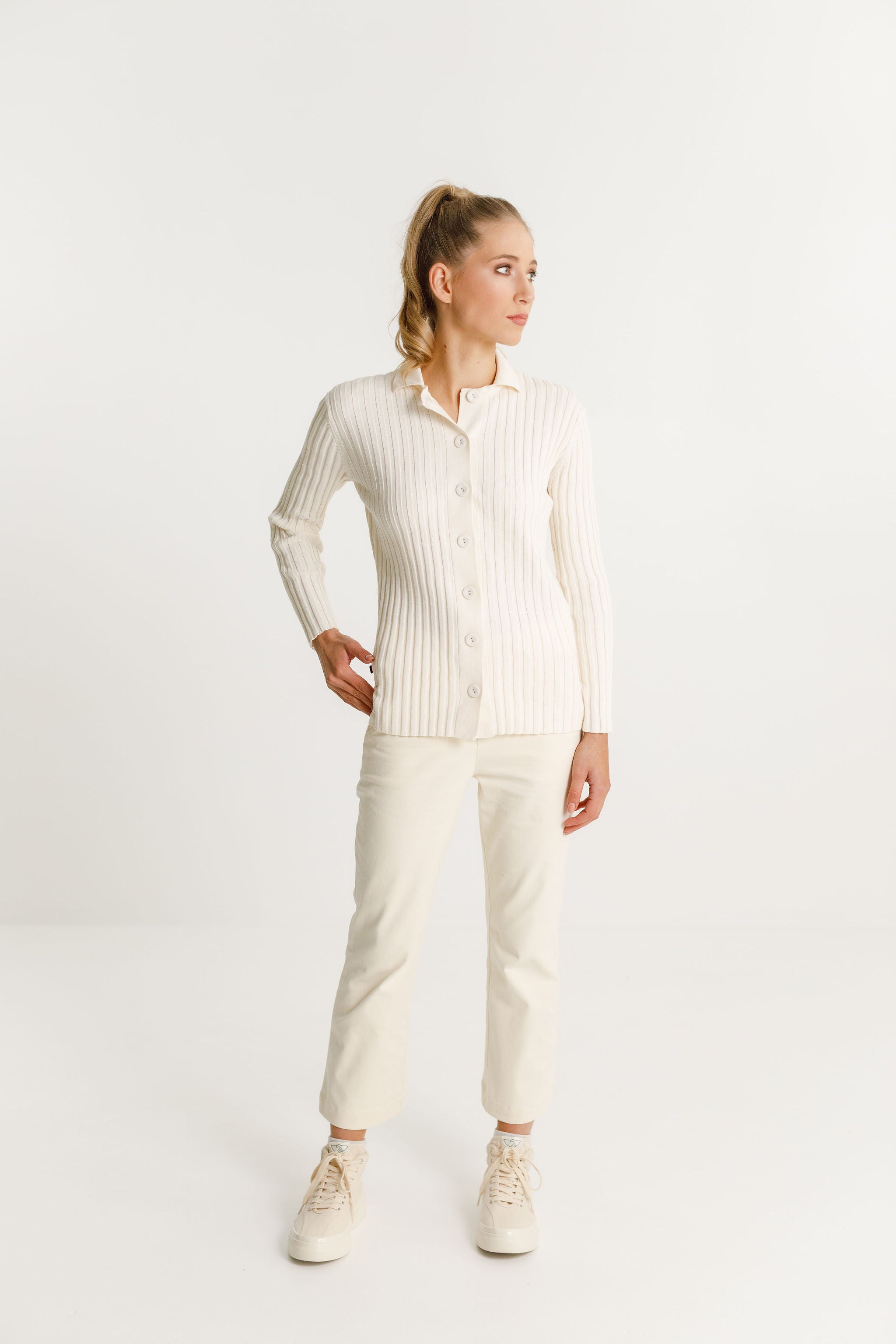 Sadie Long Sleeve - Unbleached