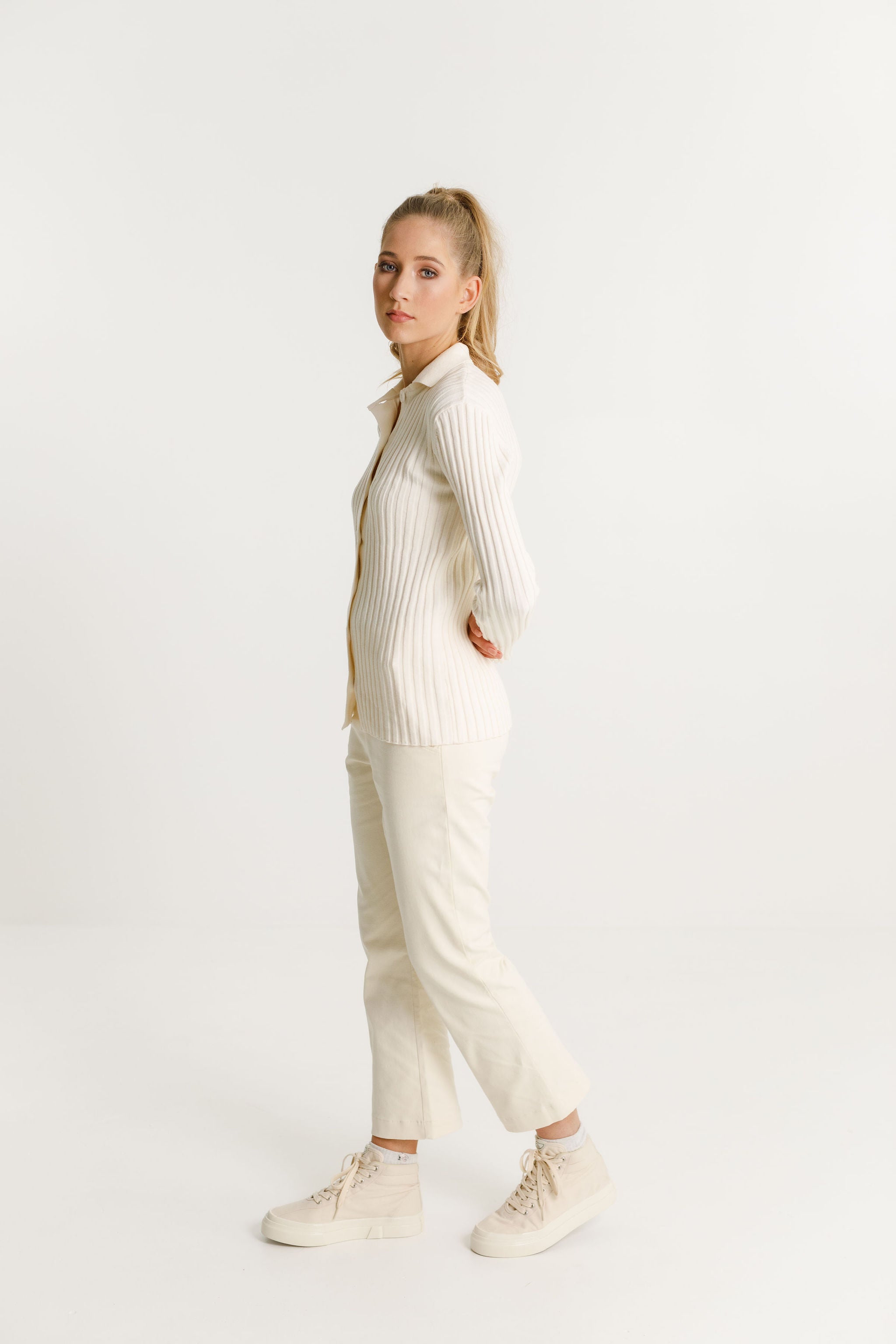 Sadie Long Sleeve - Unbleached