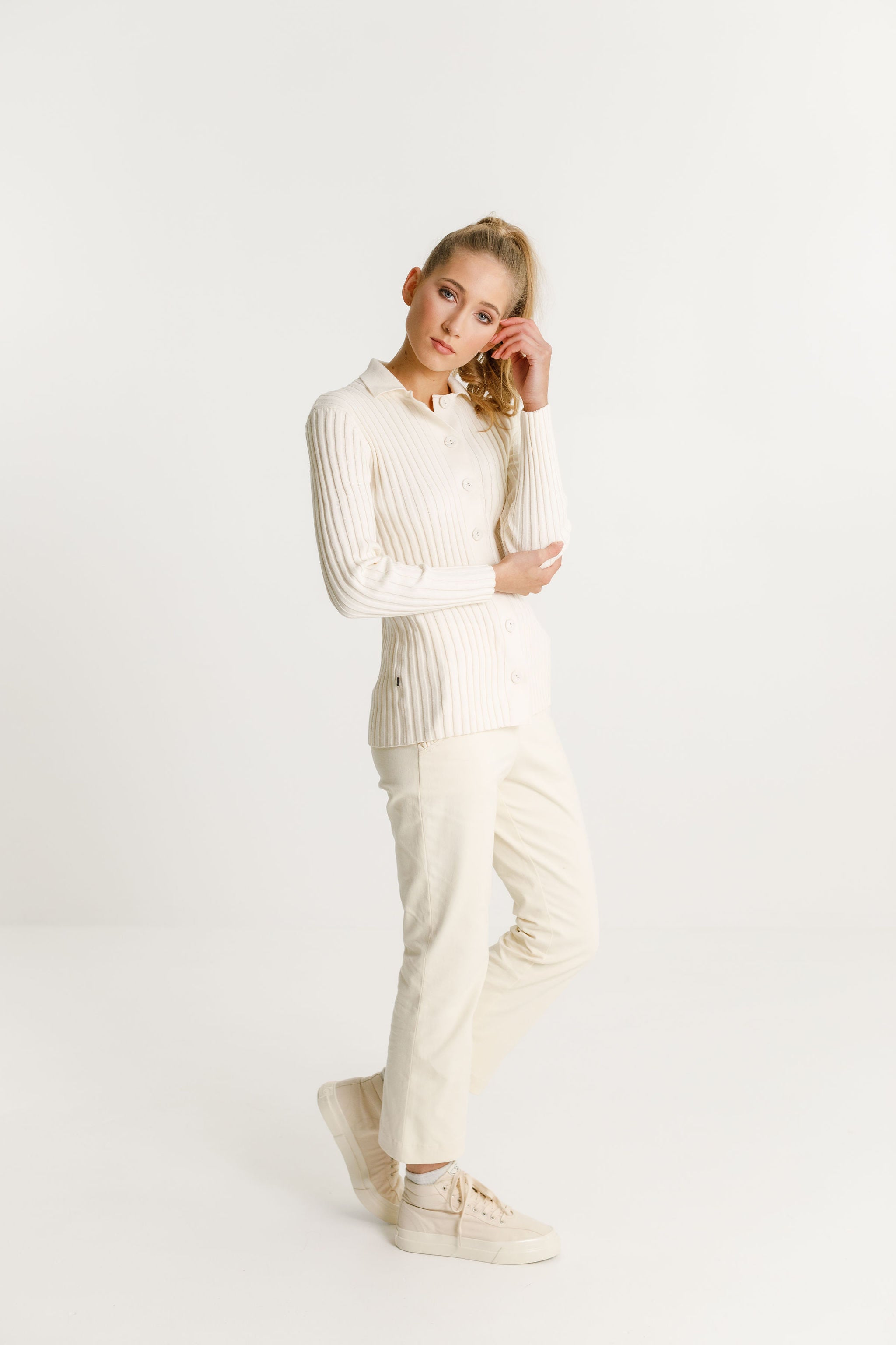 Sadie Long Sleeve - Unbleached