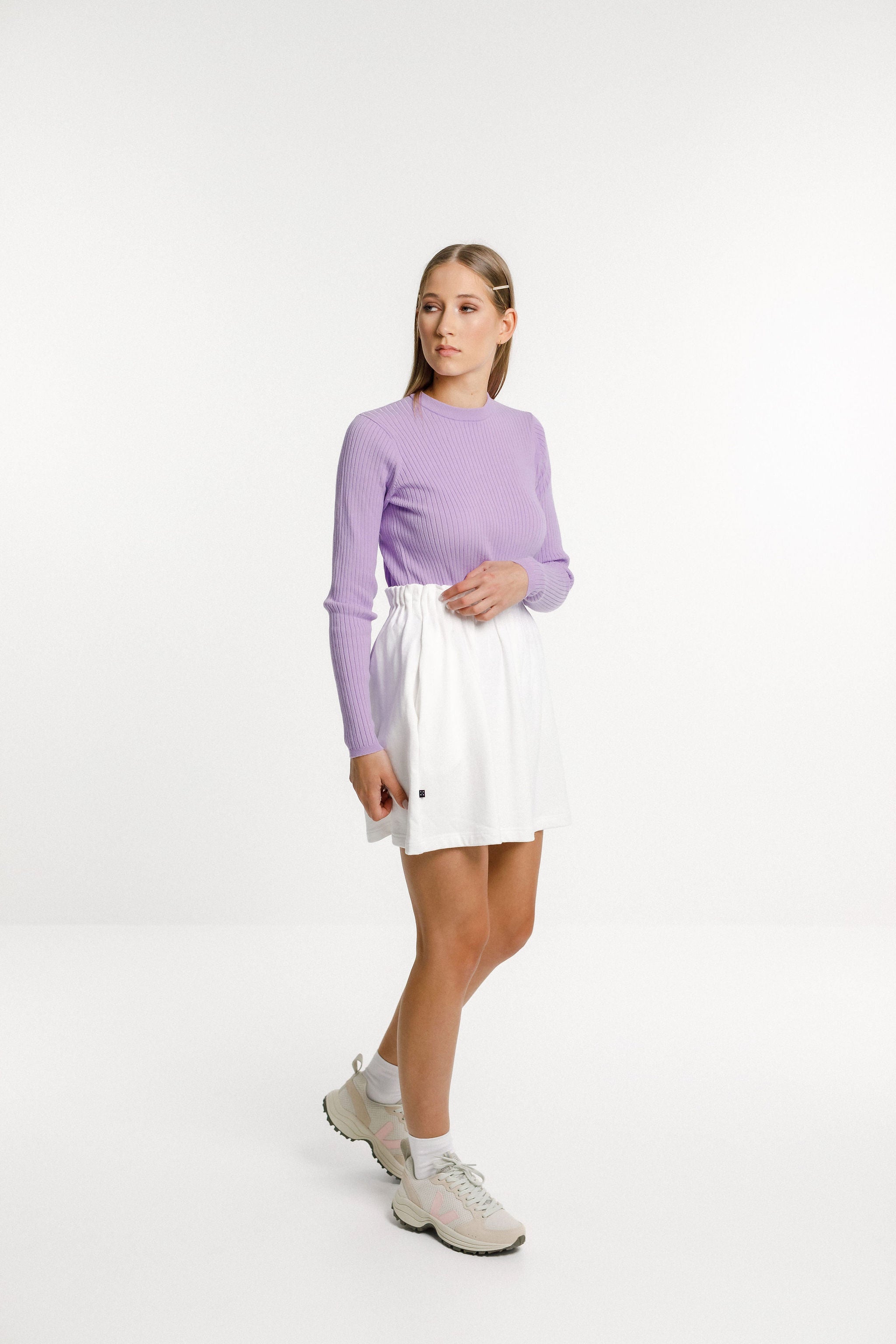 Indie Longsleeve - Purple Rose