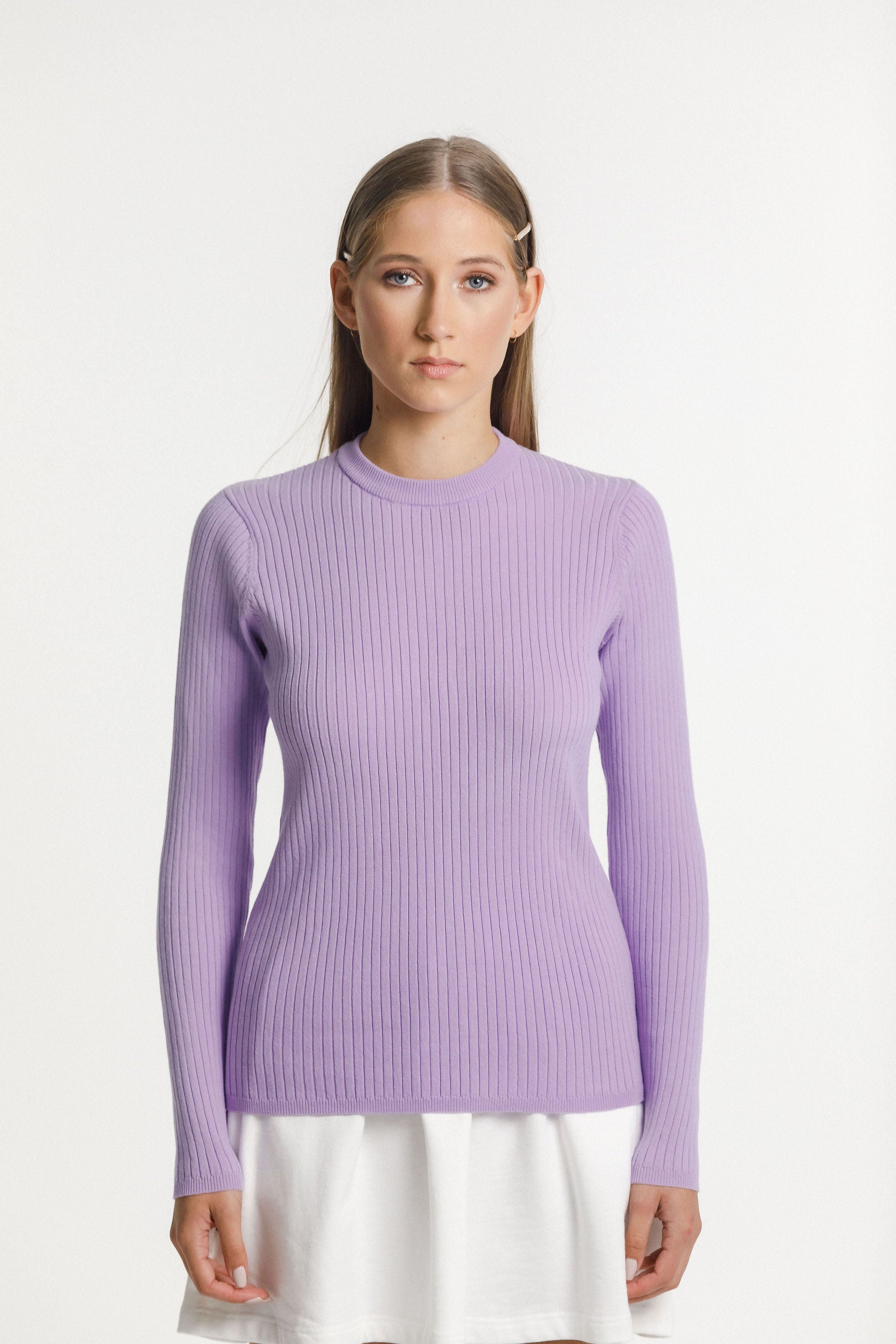 Indie Longsleeve - Purple Rose