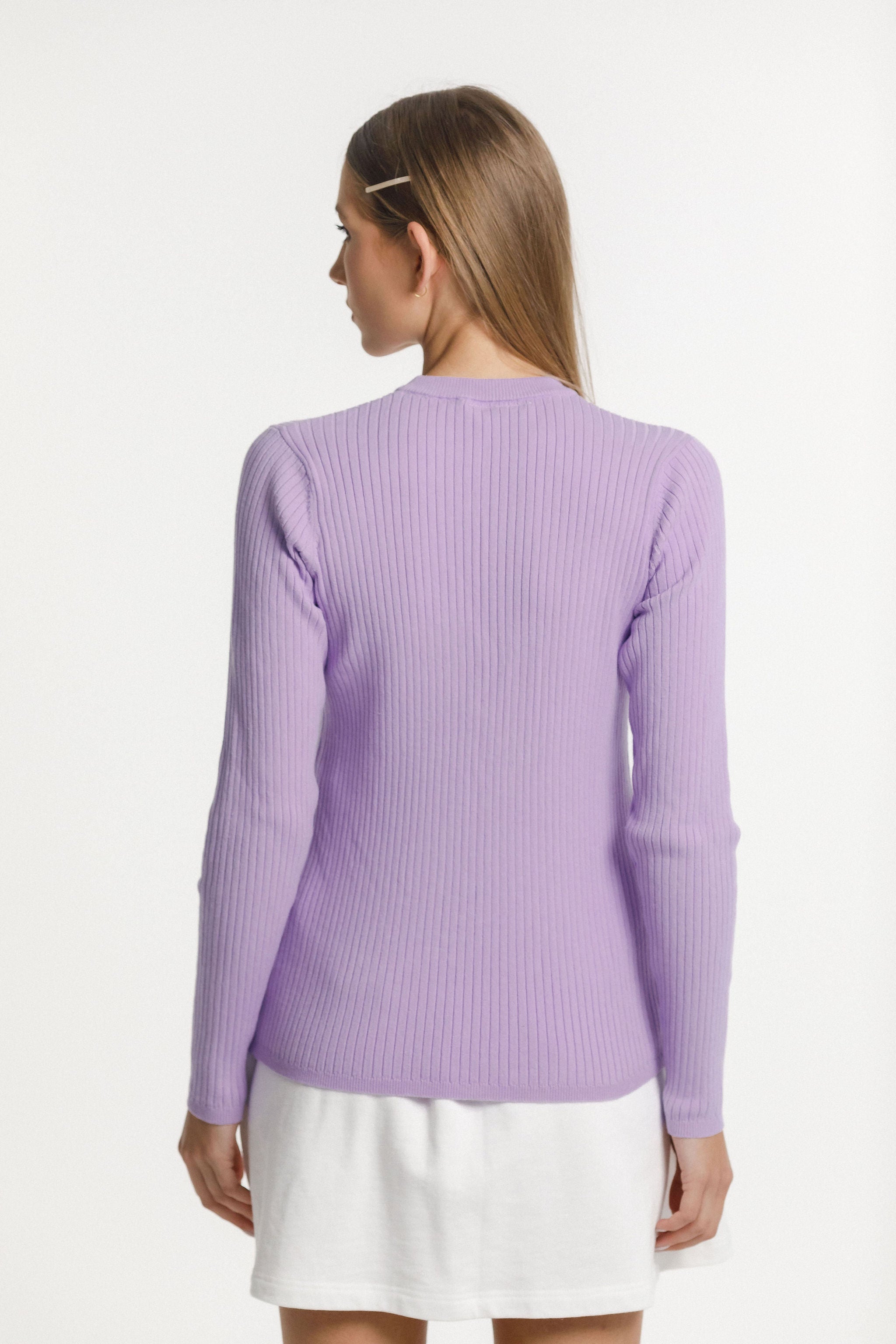 Indie Longsleeve - Purple Rose