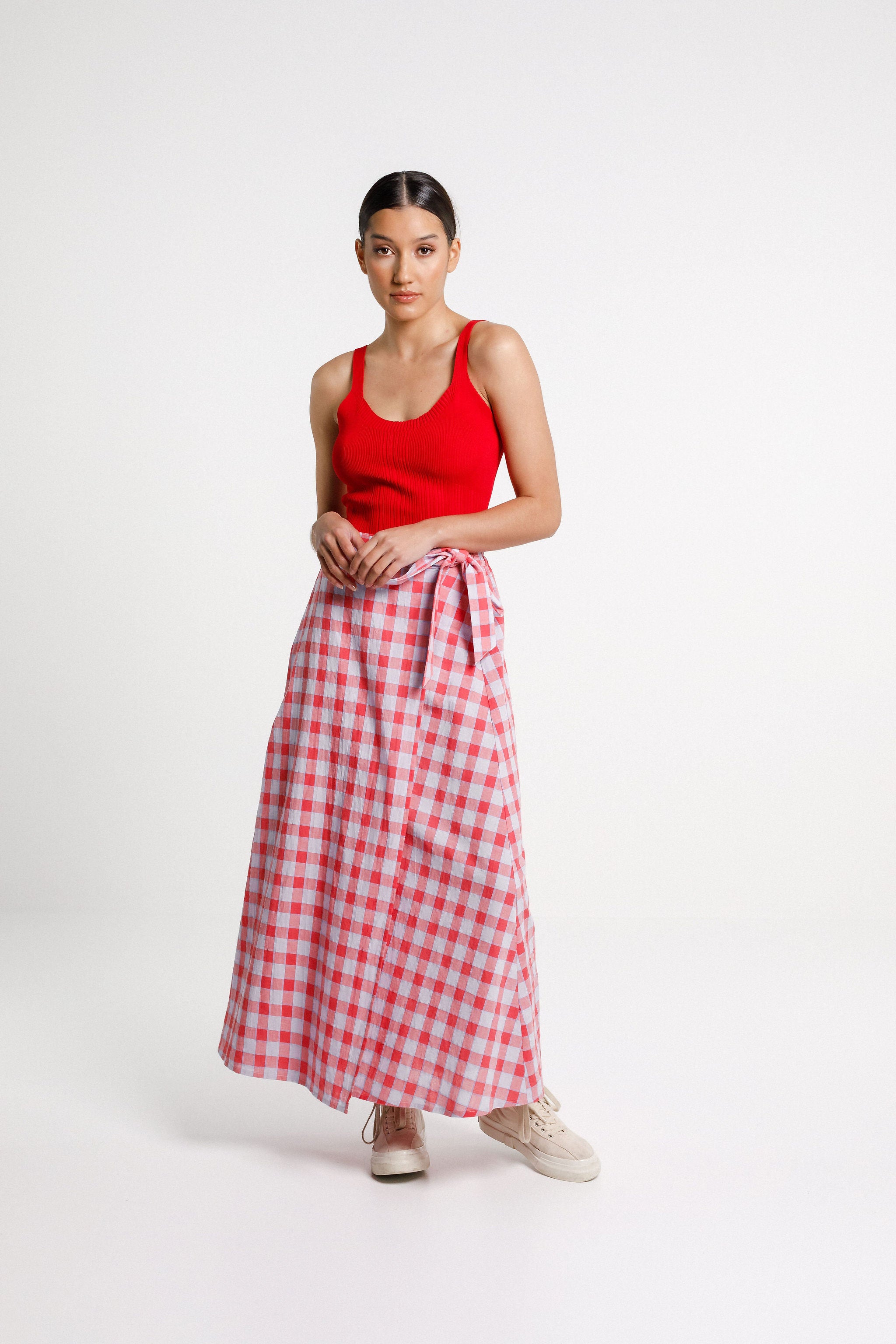 Liberty Skirt - Check Mate