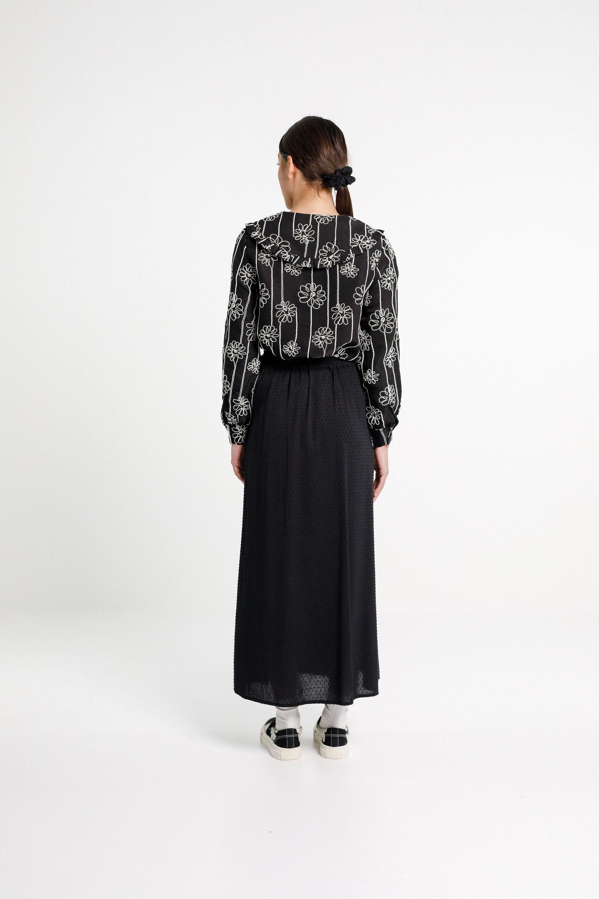 Liberty Skirt - Black Bobble