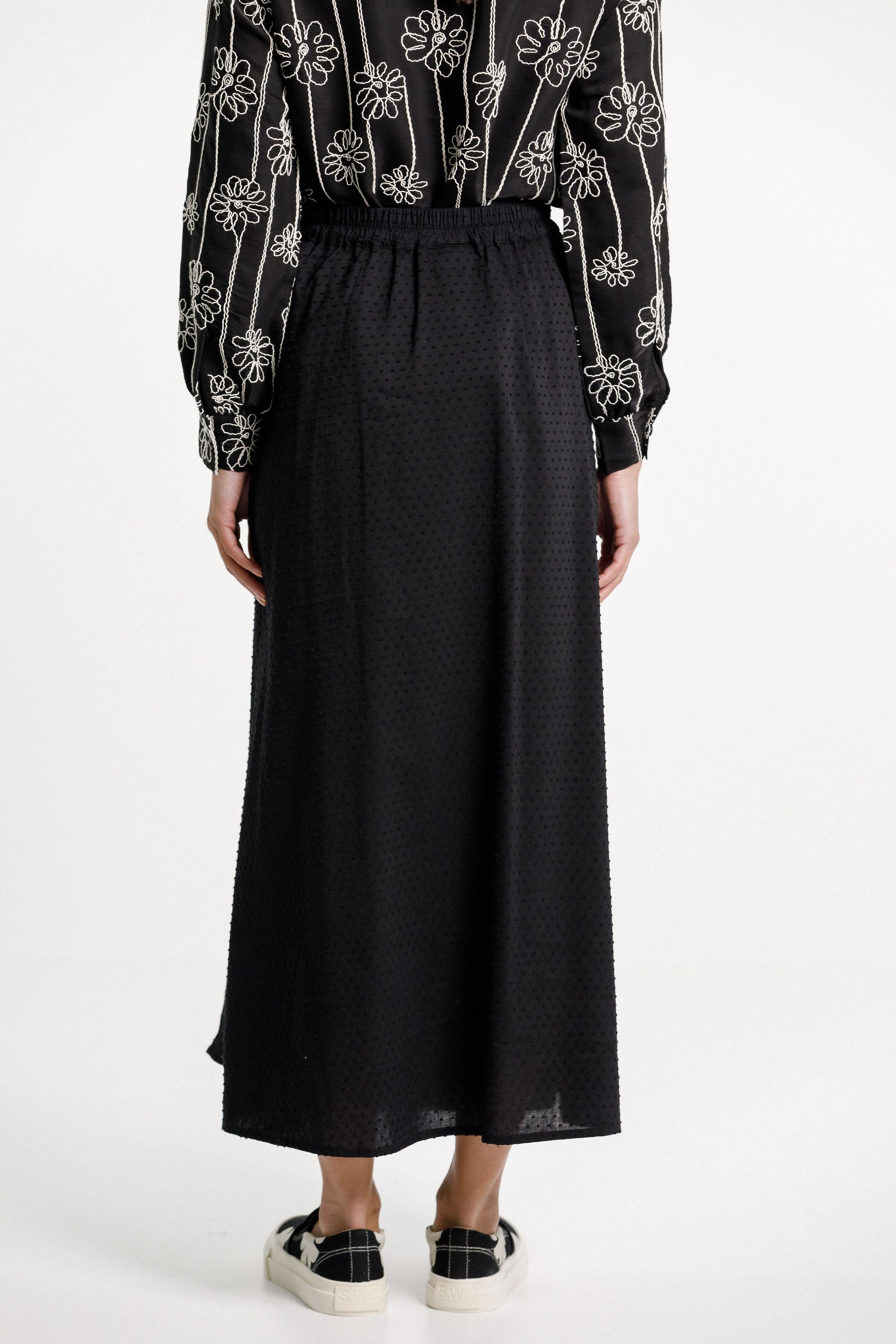 Liberty Skirt - Black Bobble