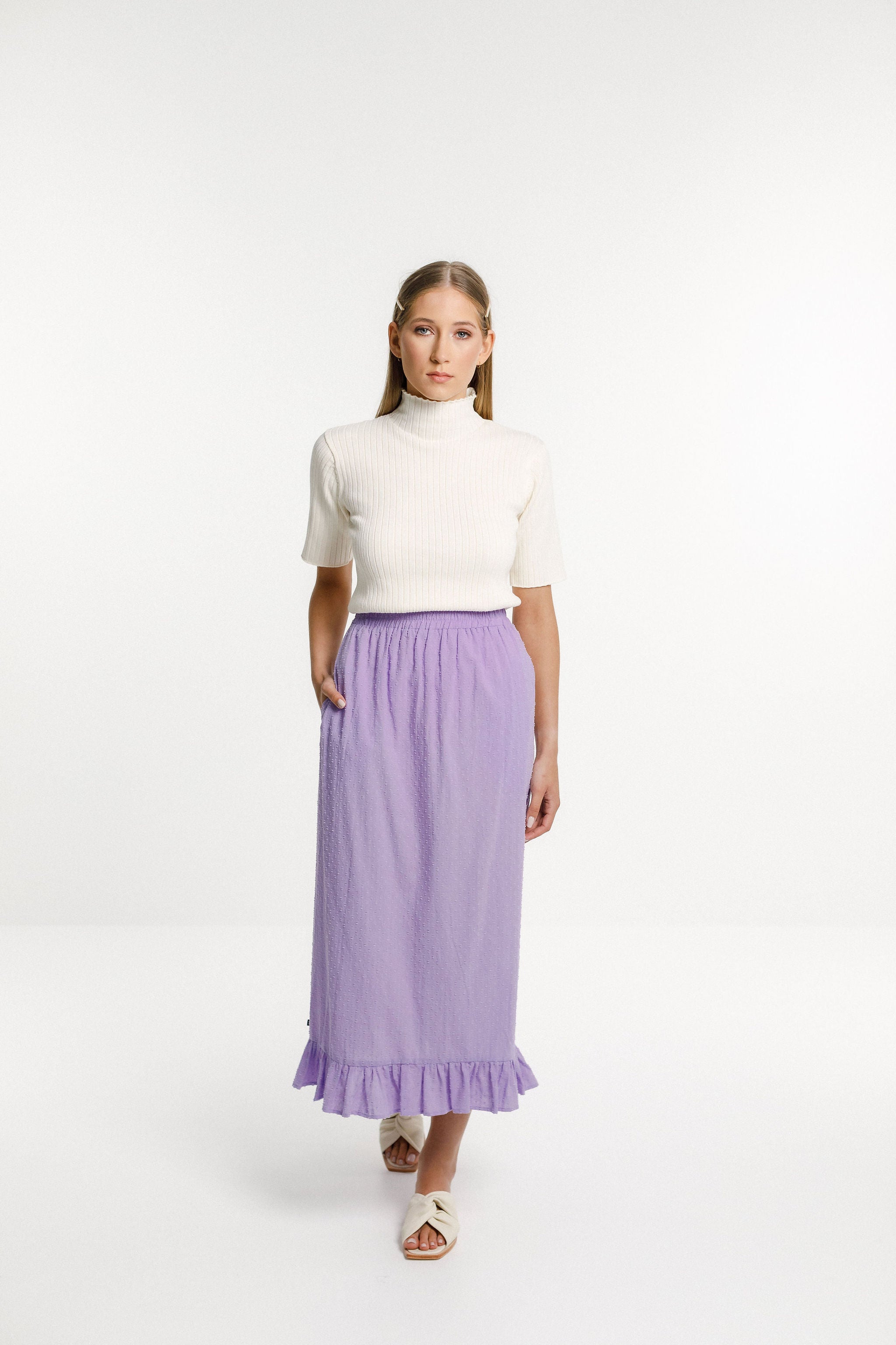 Belle Skirt - Purple Rose