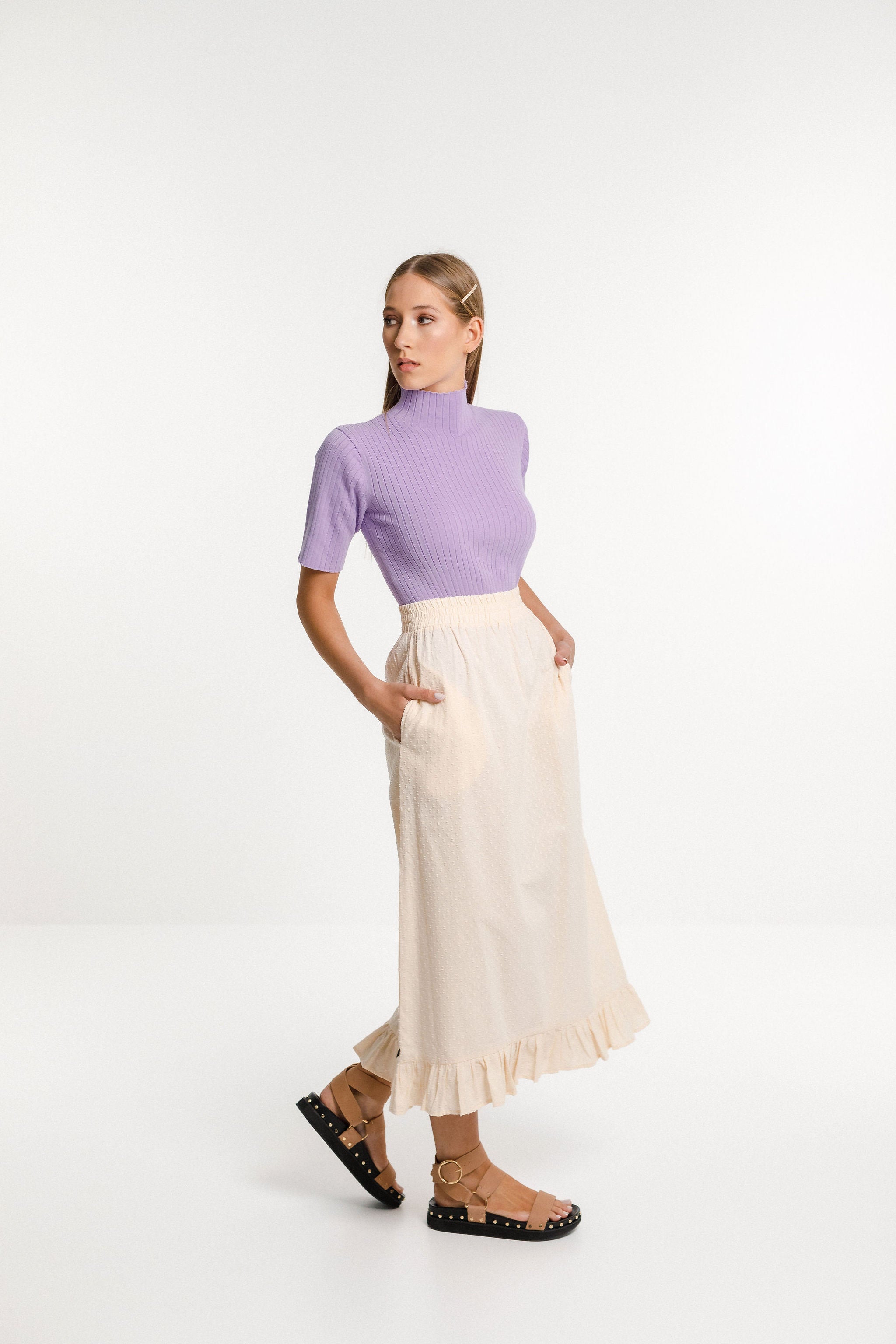 Belle Skirt - French Vanilla