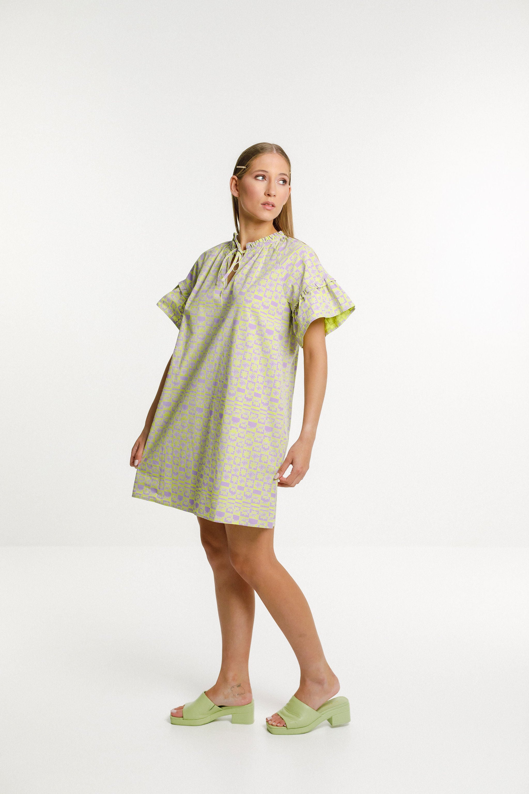 Evie Dress - Checks