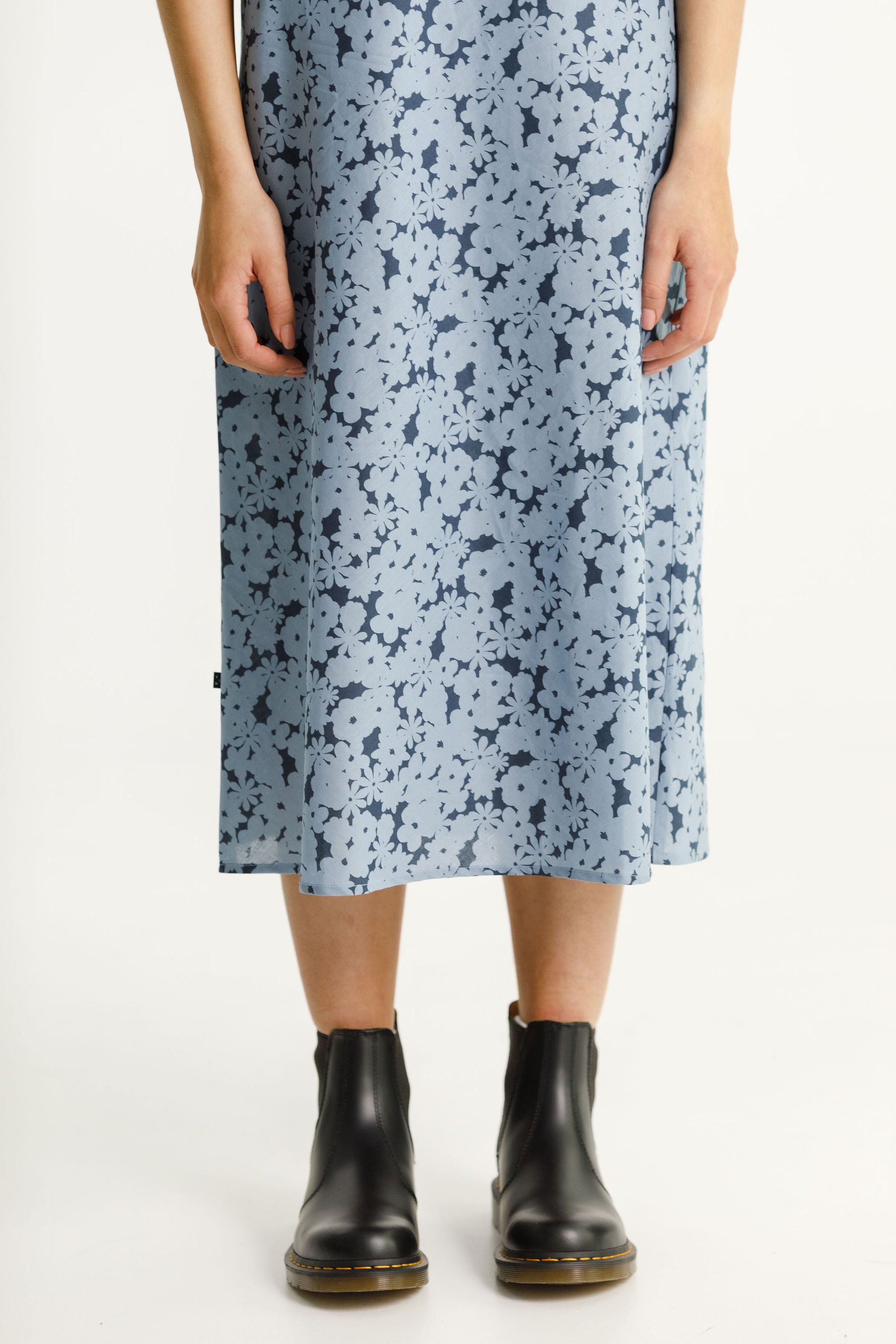 Criss Cross Dress - Packed Garden