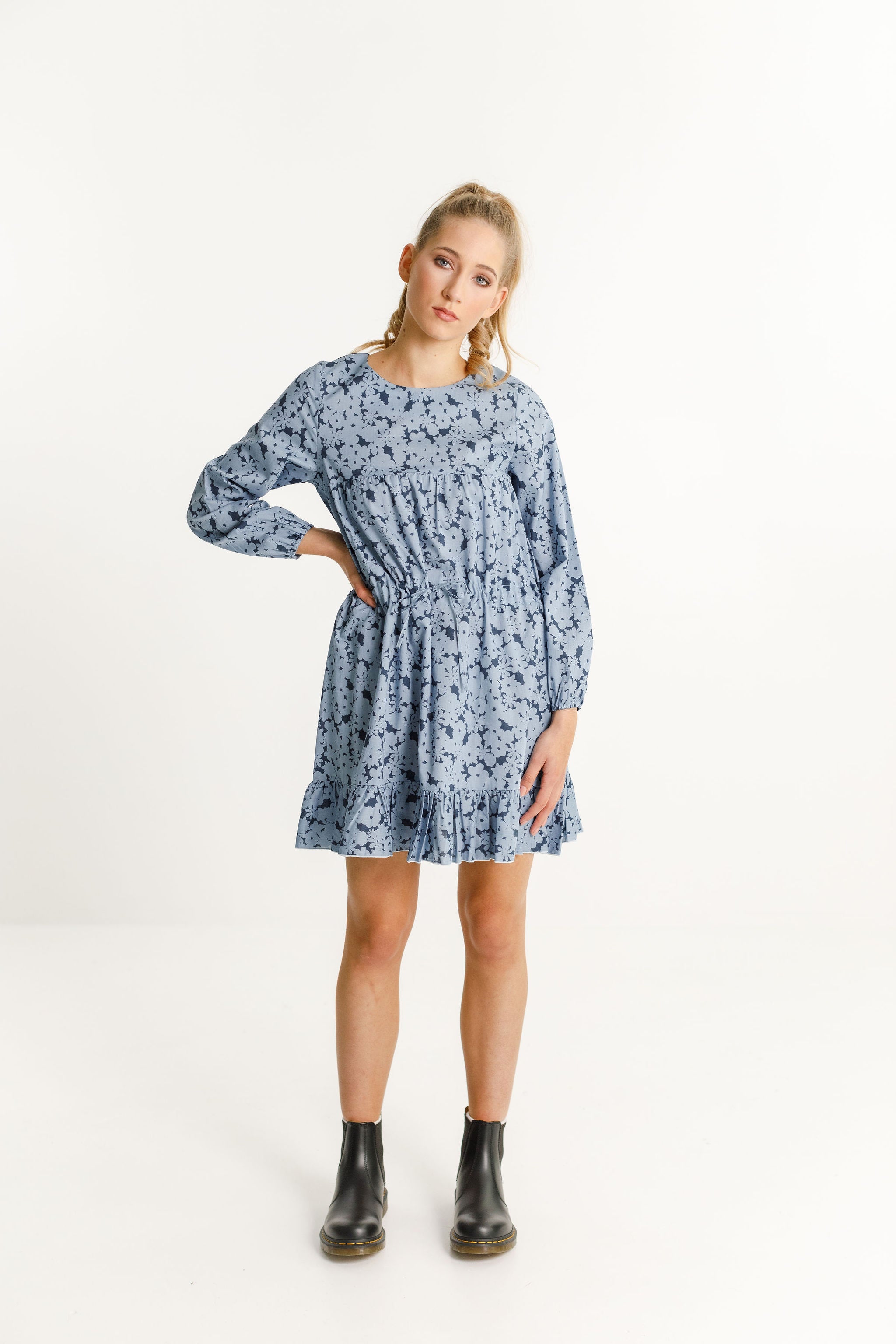 Flounce Dress - Packed Garden