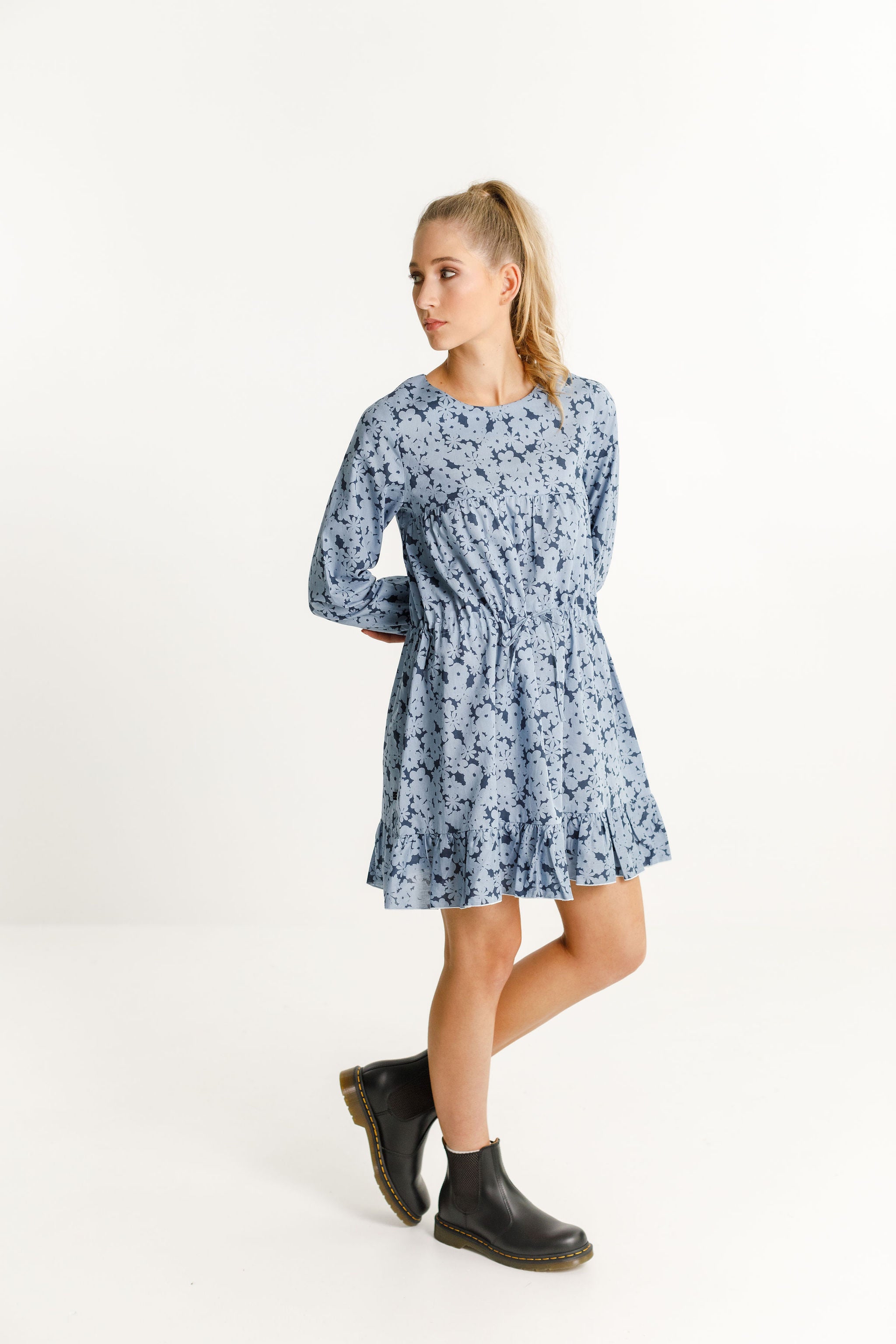 Flounce Dress - Packed Garden