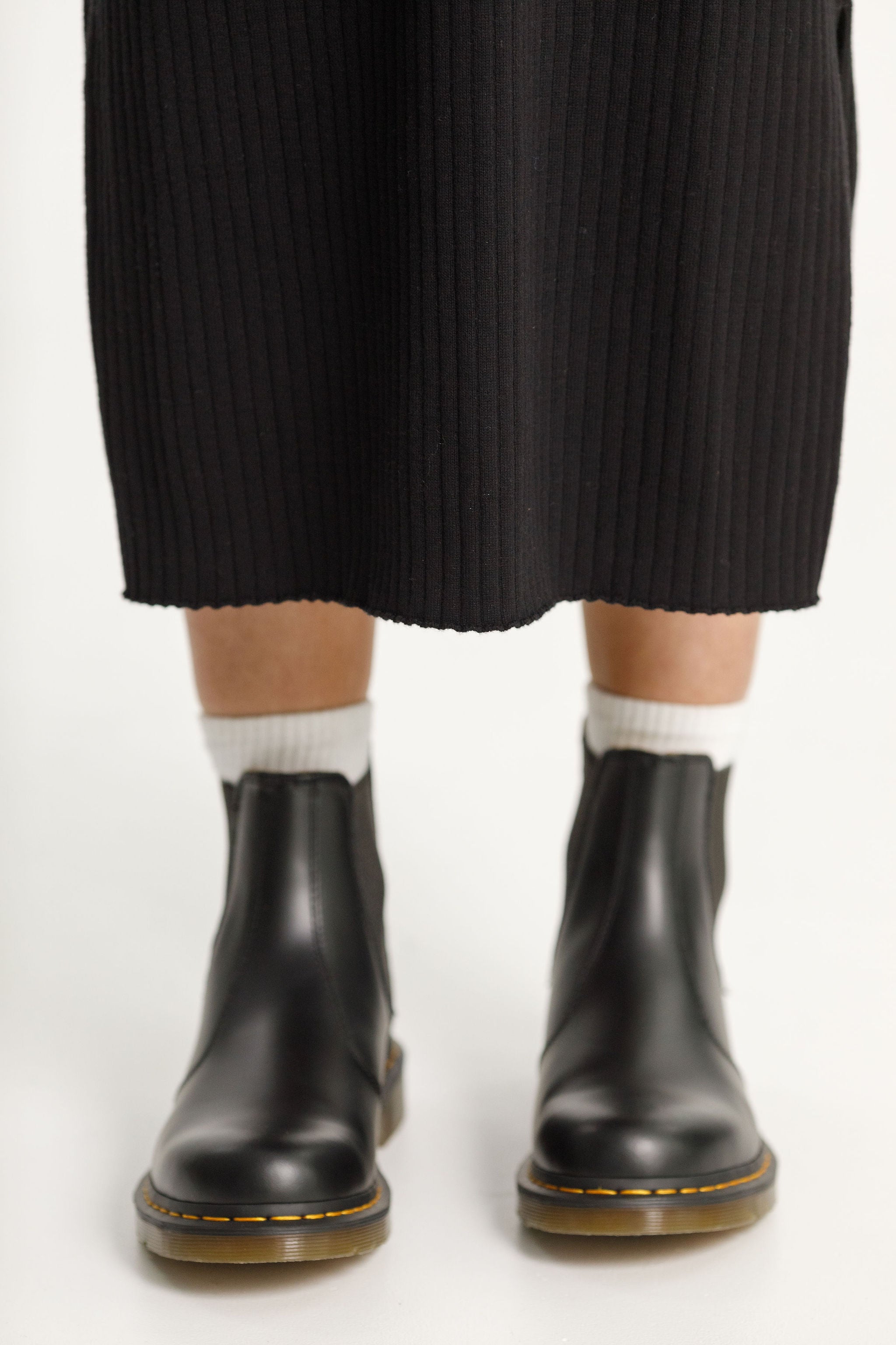 Sienna Knit Dress - Black
