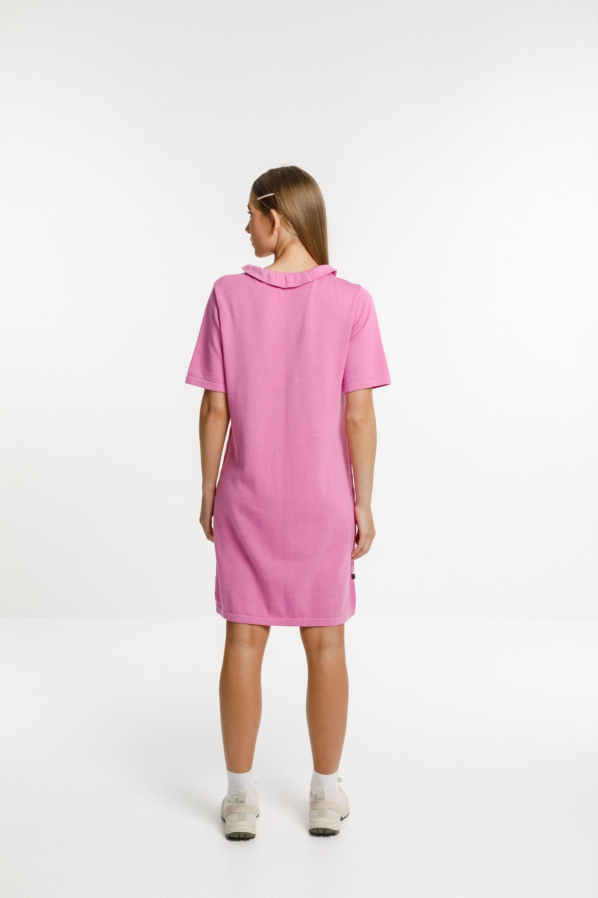 Swirl Knit Dress - Wild Rose