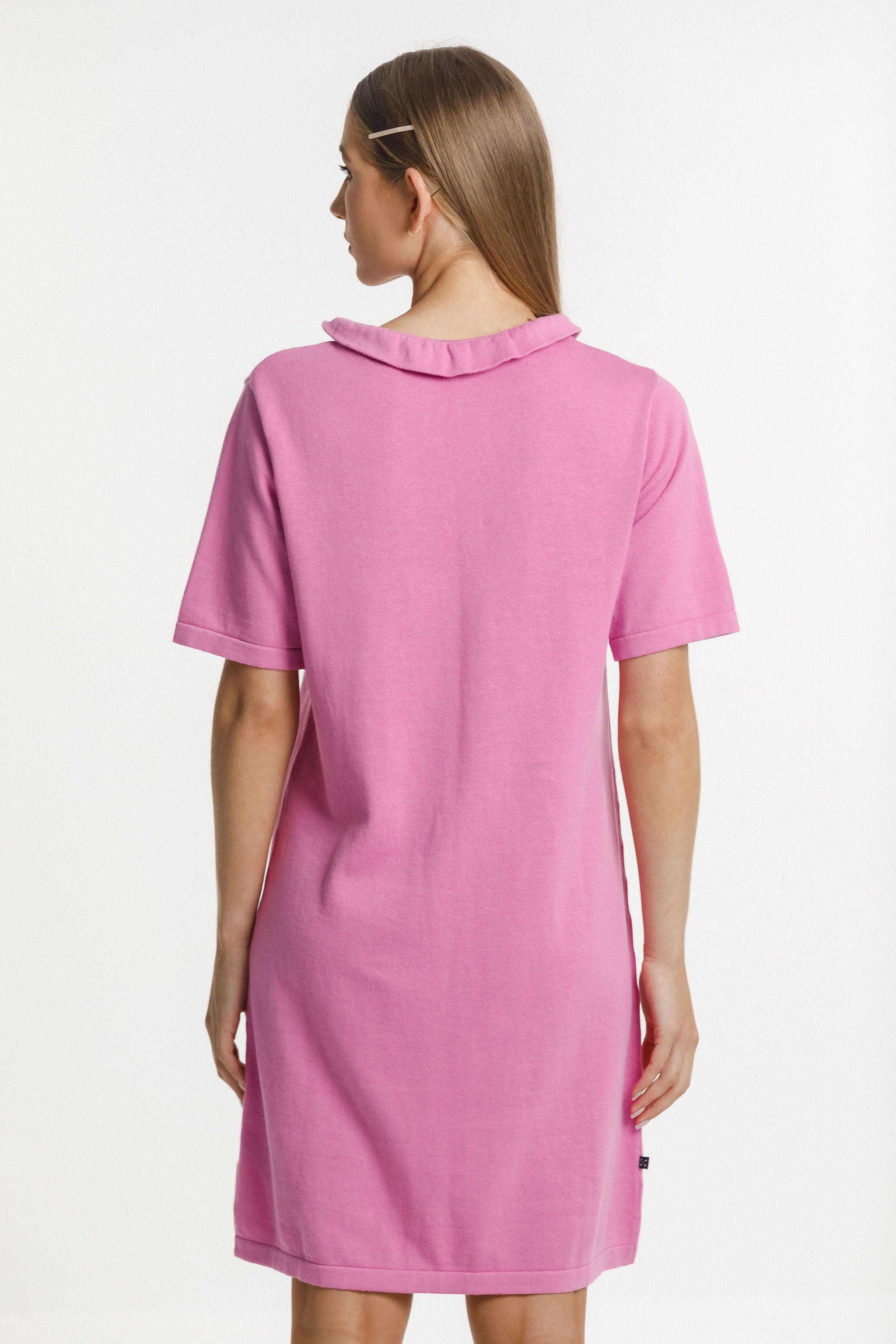 Swirl Knit Dress - Wild Rose