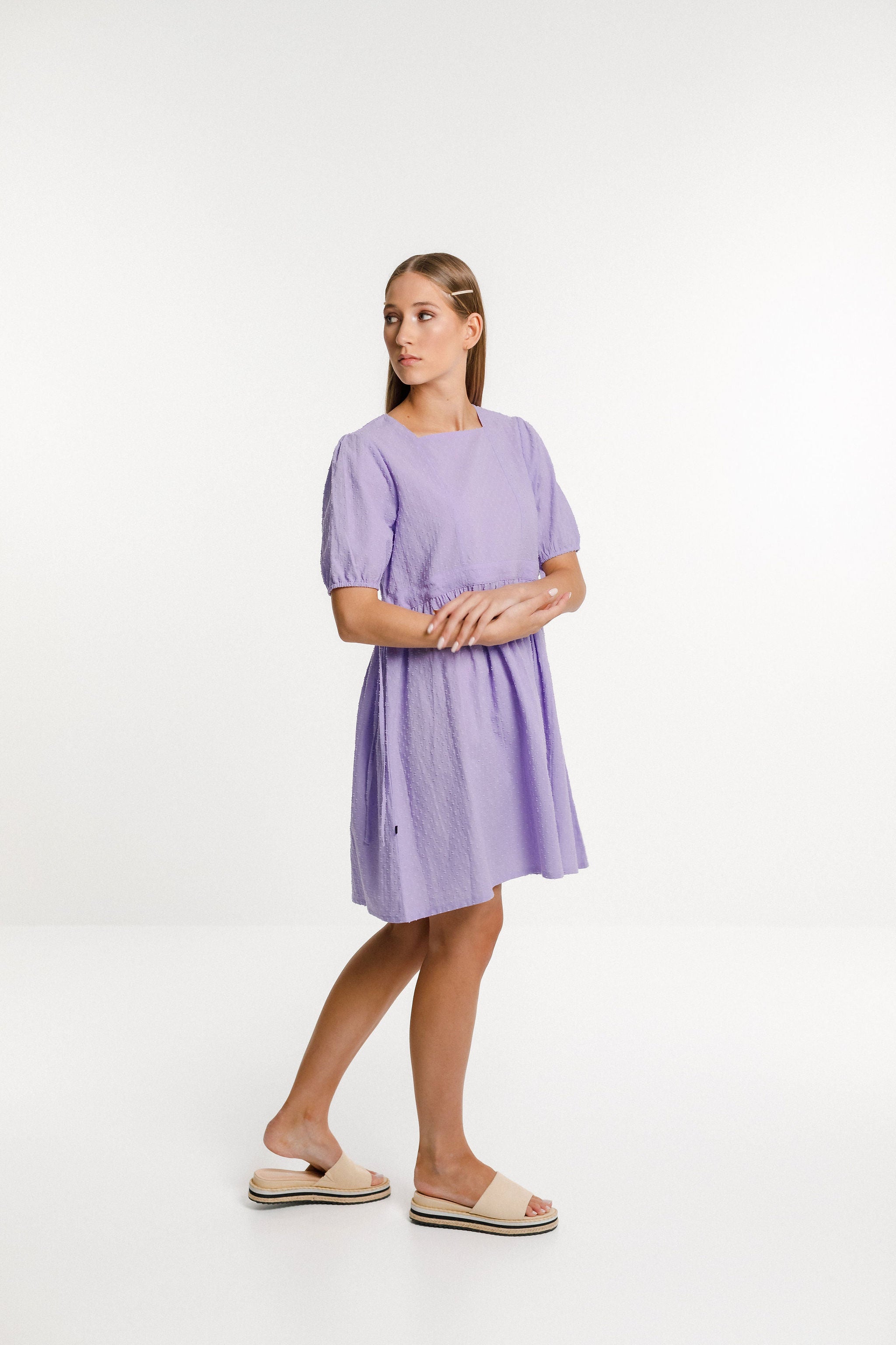 Penny Dress - Purple Rose