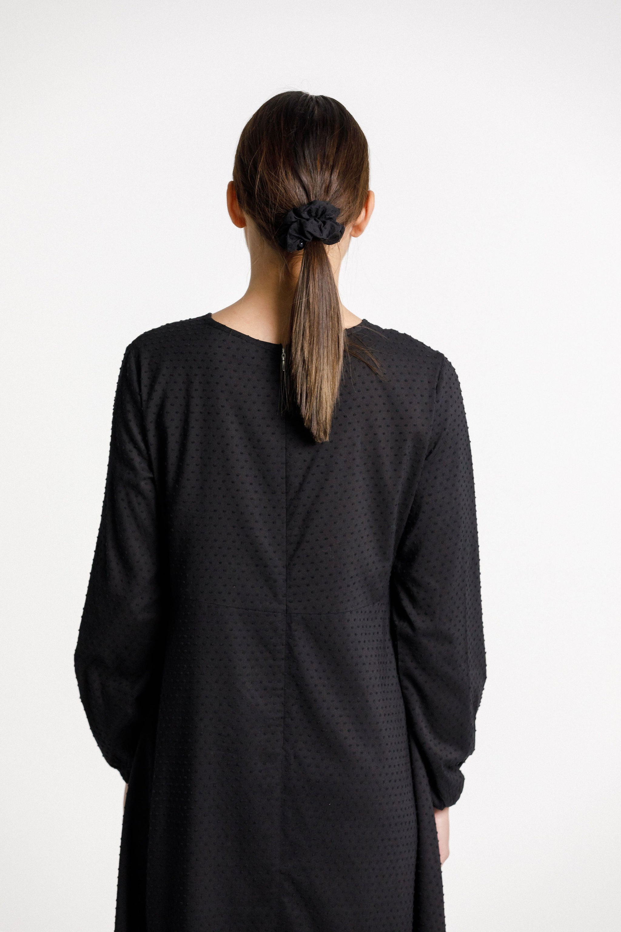 Kortney Dress - Black Bobble