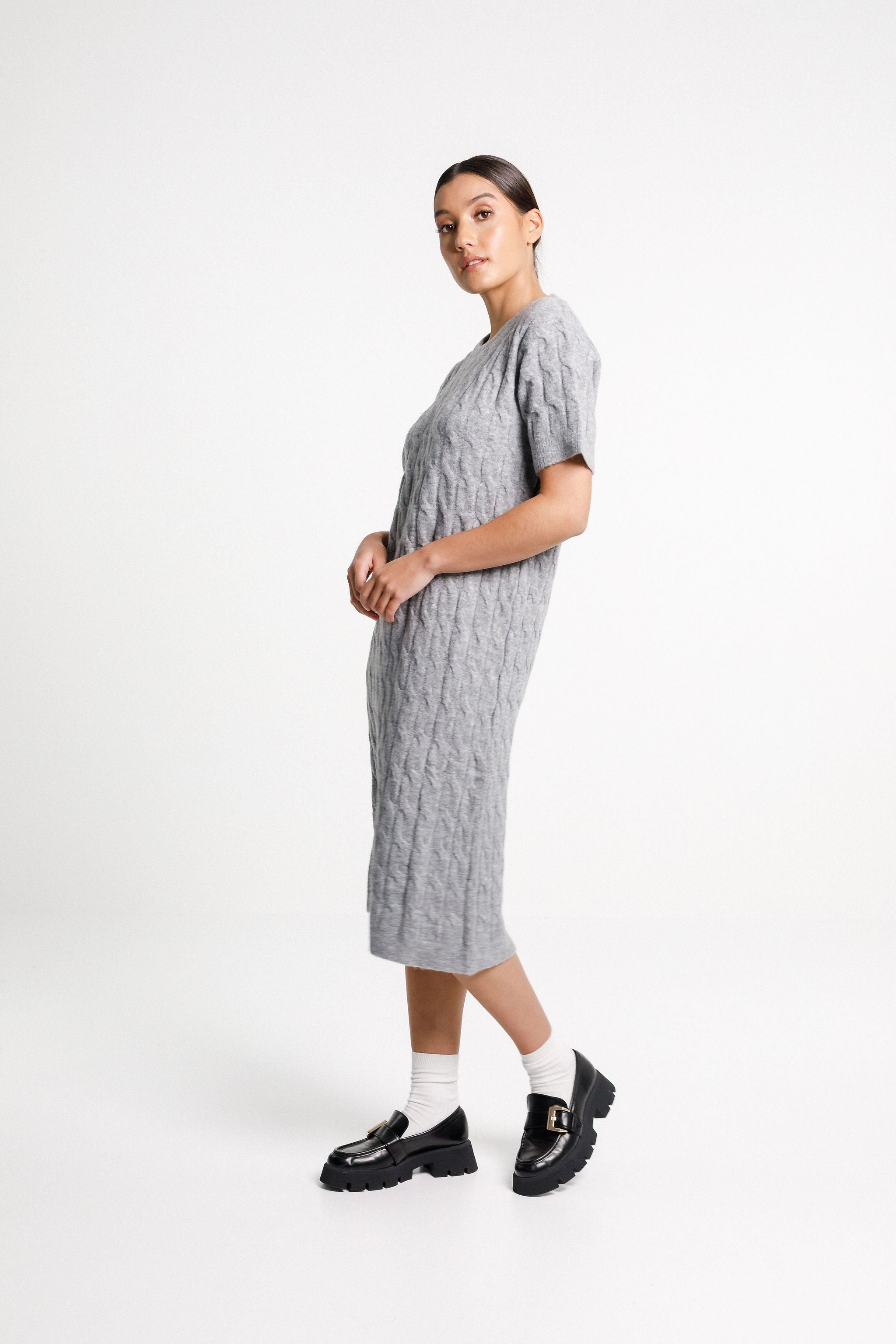 Serena Dress - Smoke
